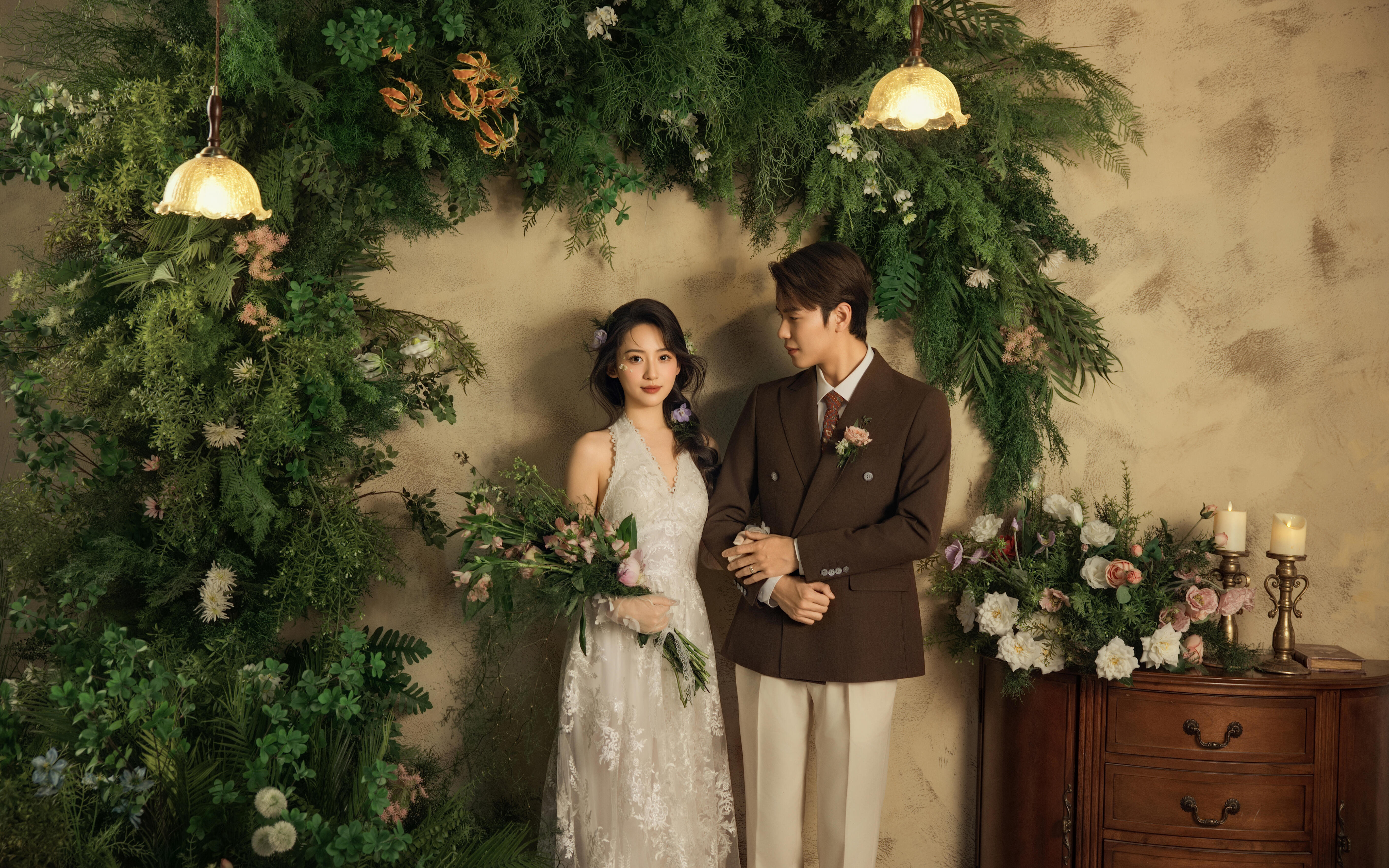 法式少女系列婚紗照！