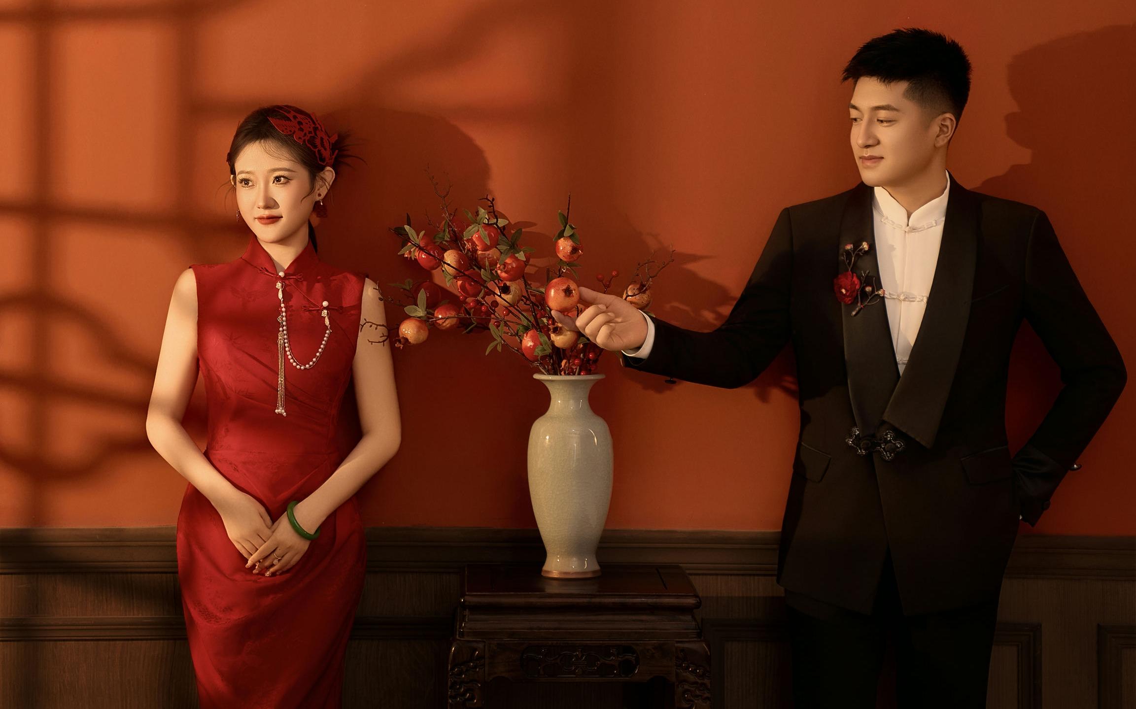 華流才是頂流！新中式喜嫁婚紗照美出圈啦??