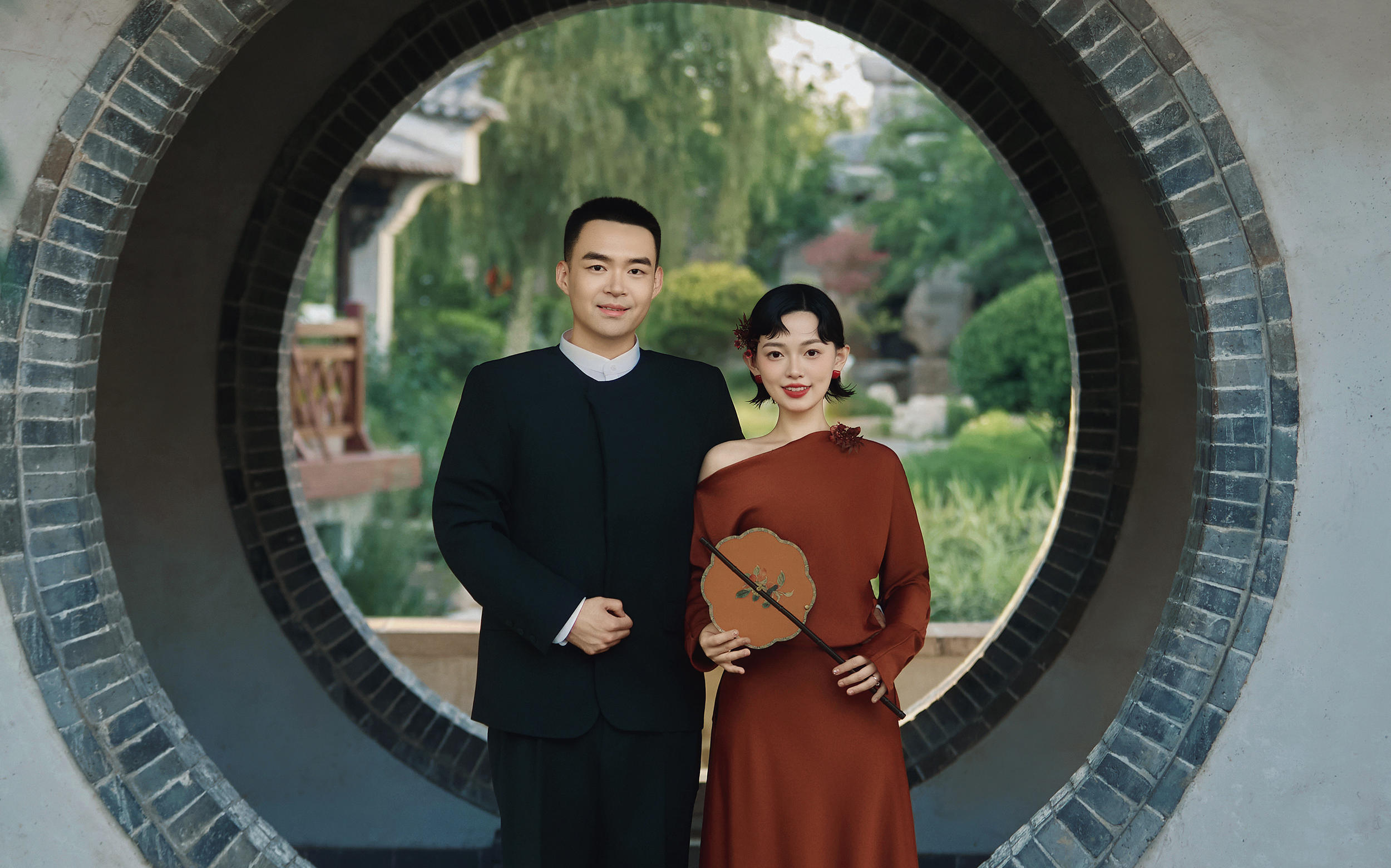 【岚卡映像】新中式园林婚纱照