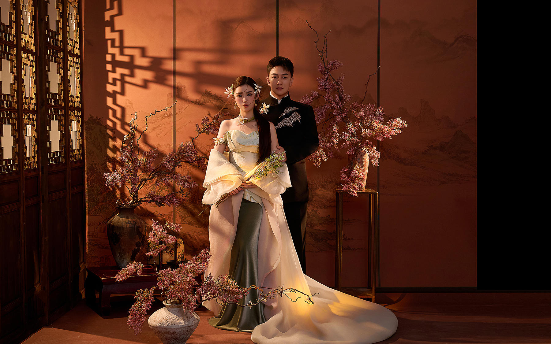 【真实客片】新中式婚纱照丨魏林岩 & 赵薇