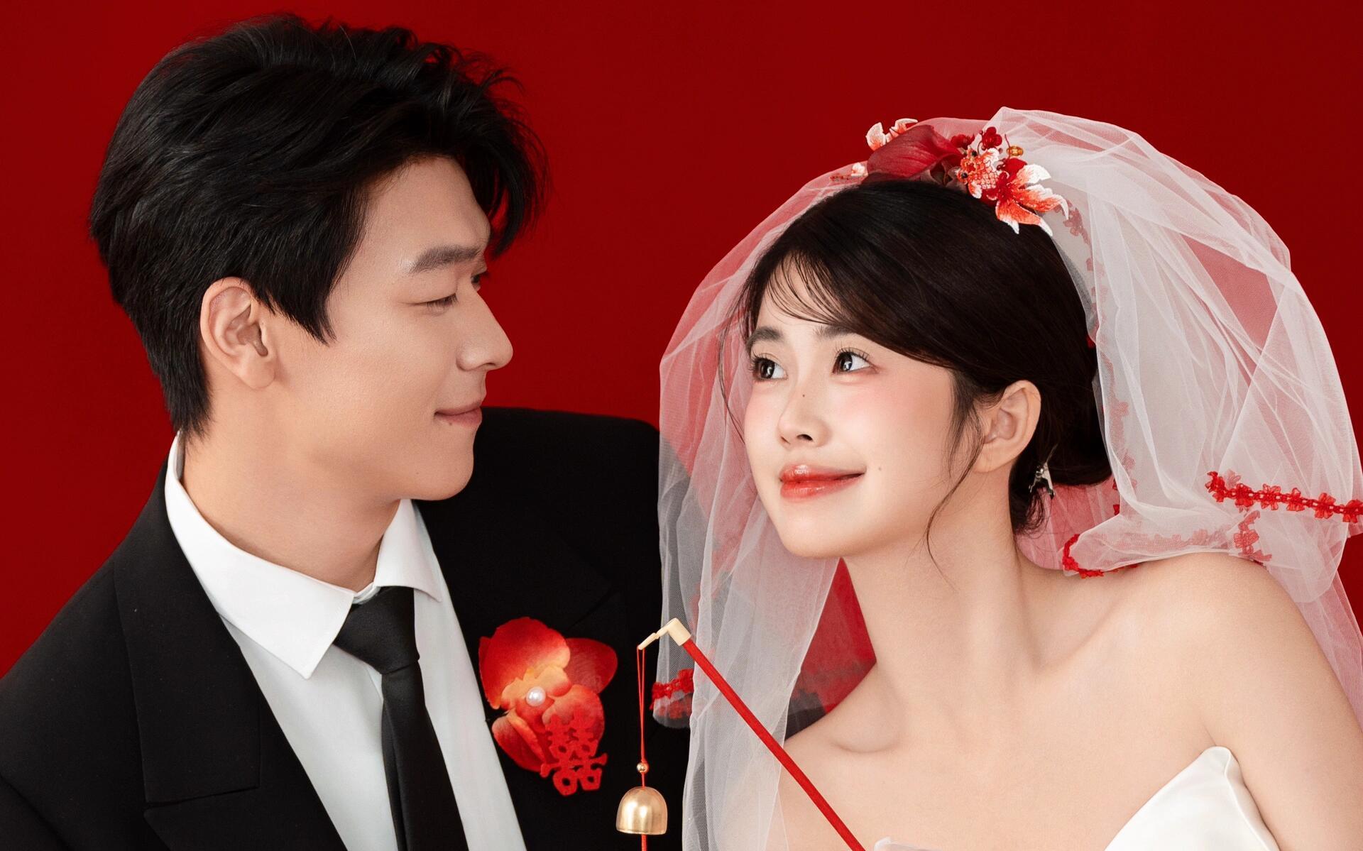 【新中式喜嫁婚纱照太绝啦】
