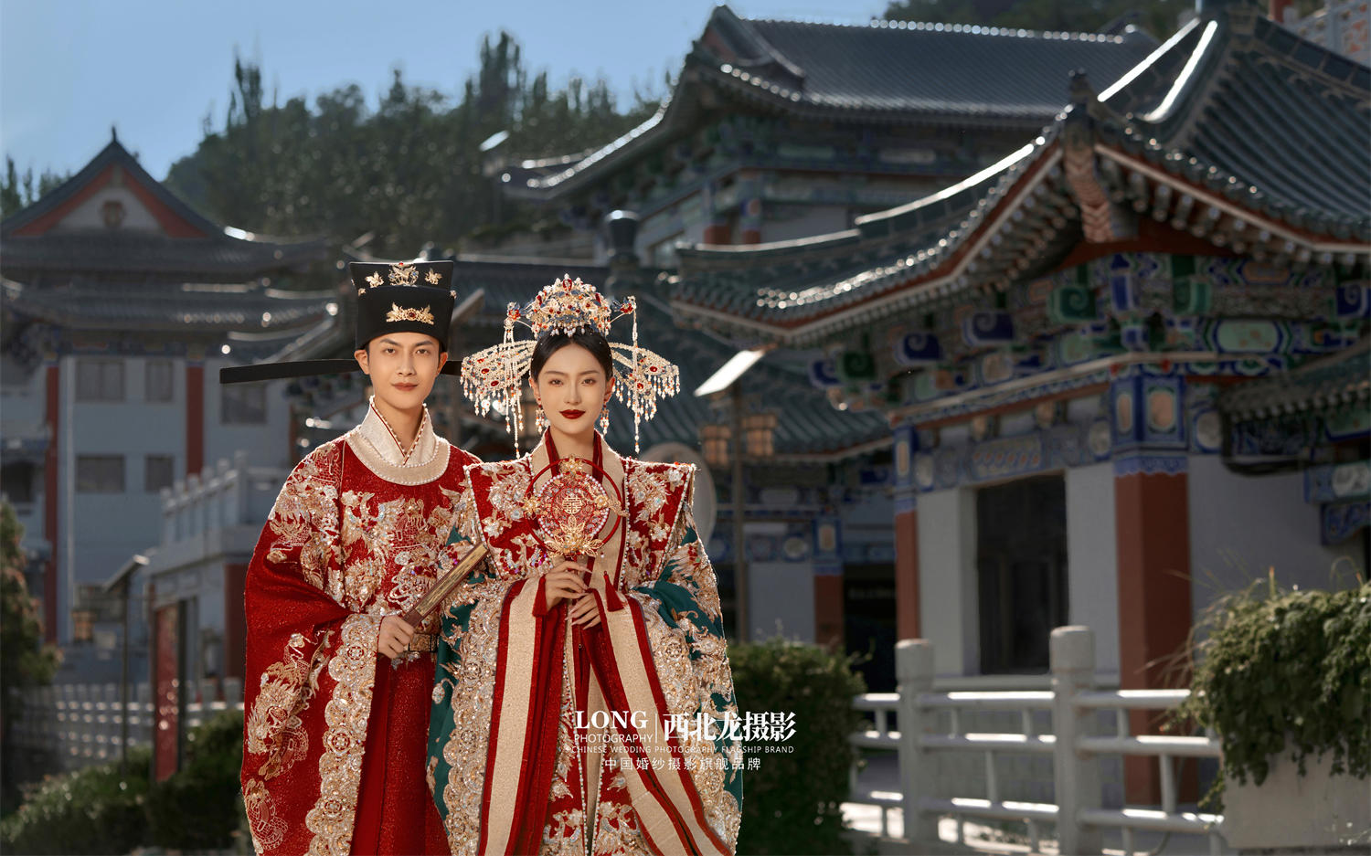 被汉服婚纱照硬控30s，这是你想要的婚纱照❓