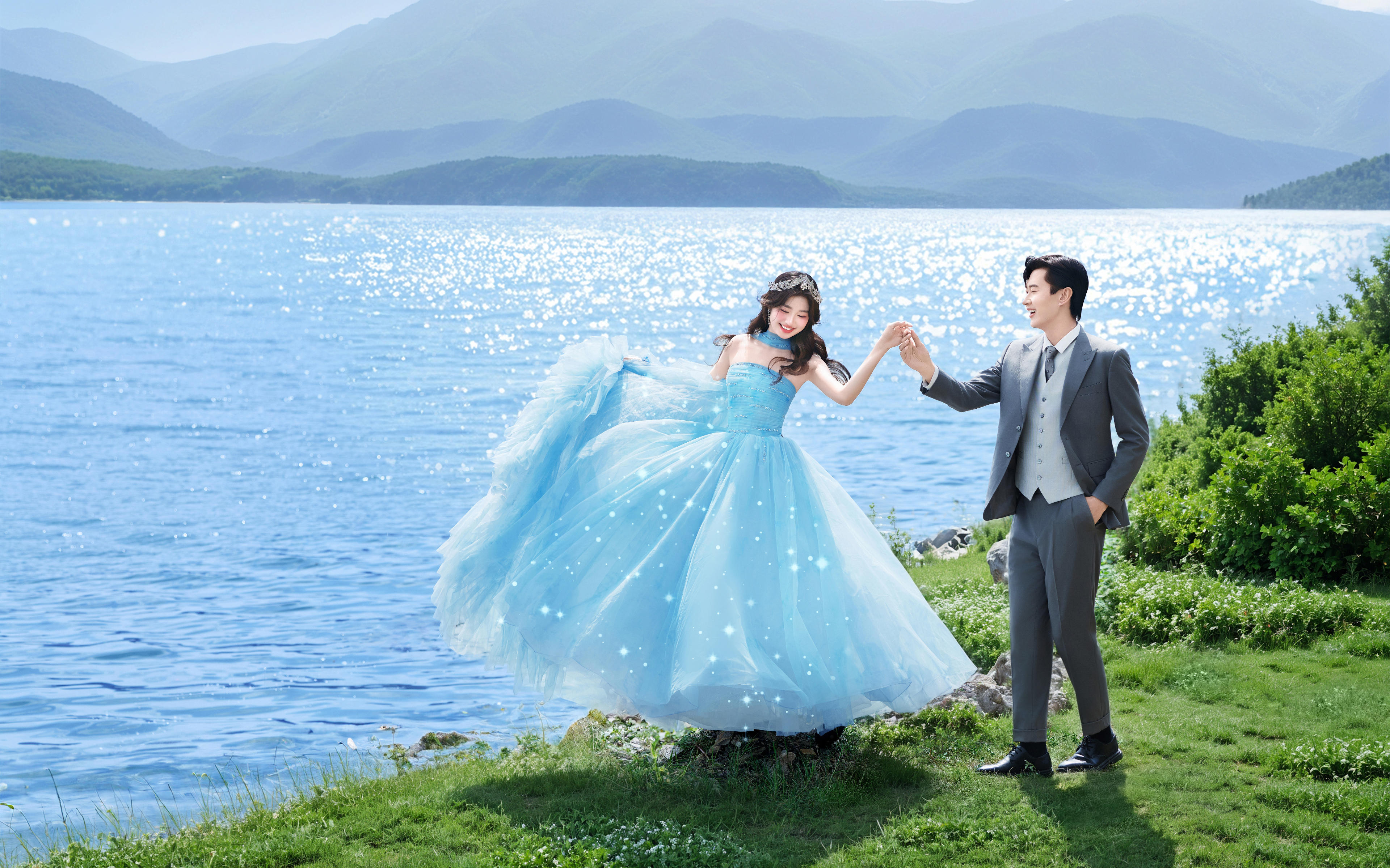 “心动狙击！手执爱神箭的蓝调仙女~”💘