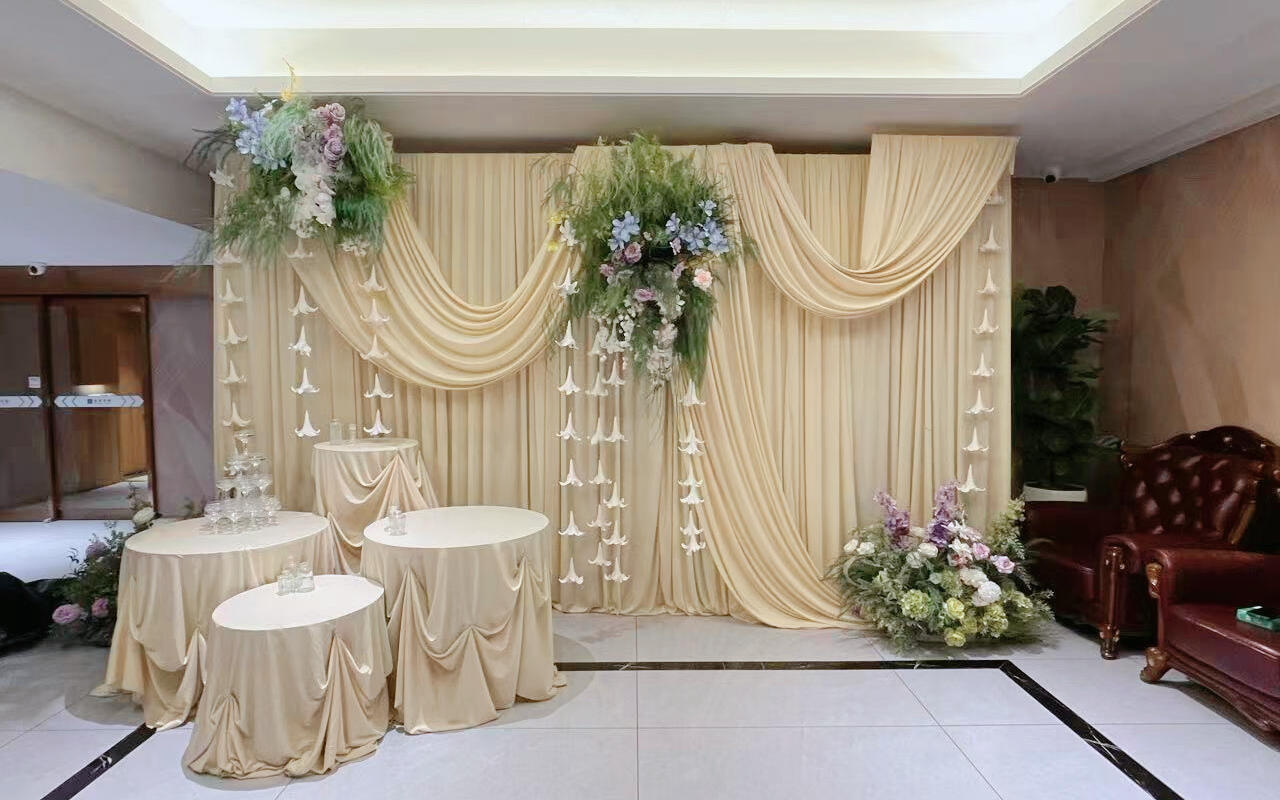 浪漫婚禮定制-韓式布藝