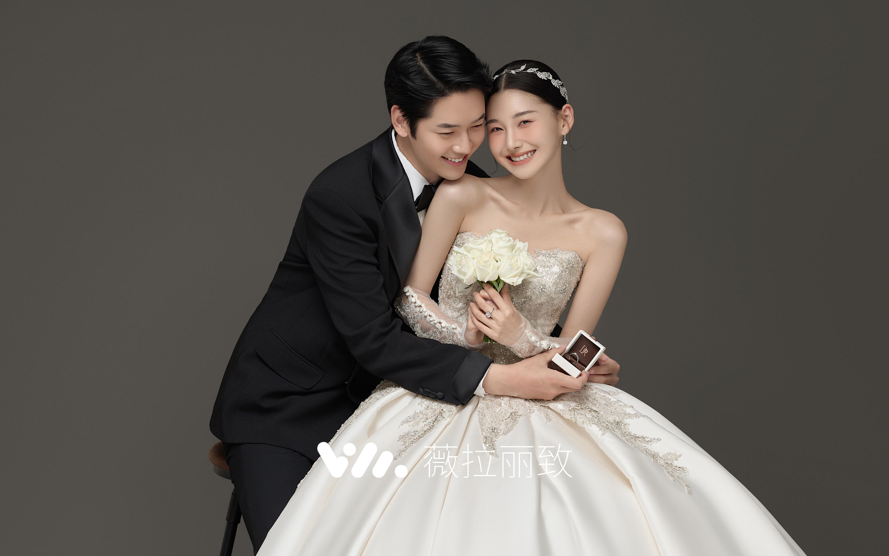 谁懂啊！韩式主纱婚纱照到甜心里了💓