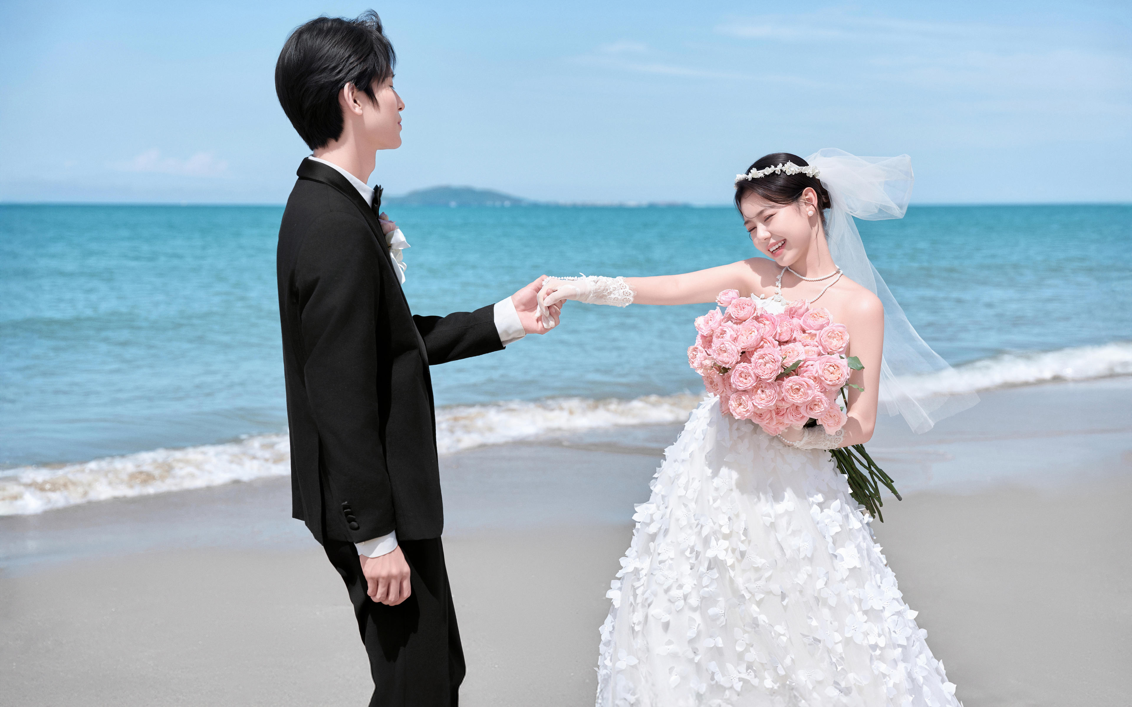 三亞婚紗照｜海邊沙灘浪漫定格，秒變朋友圈最甜CP