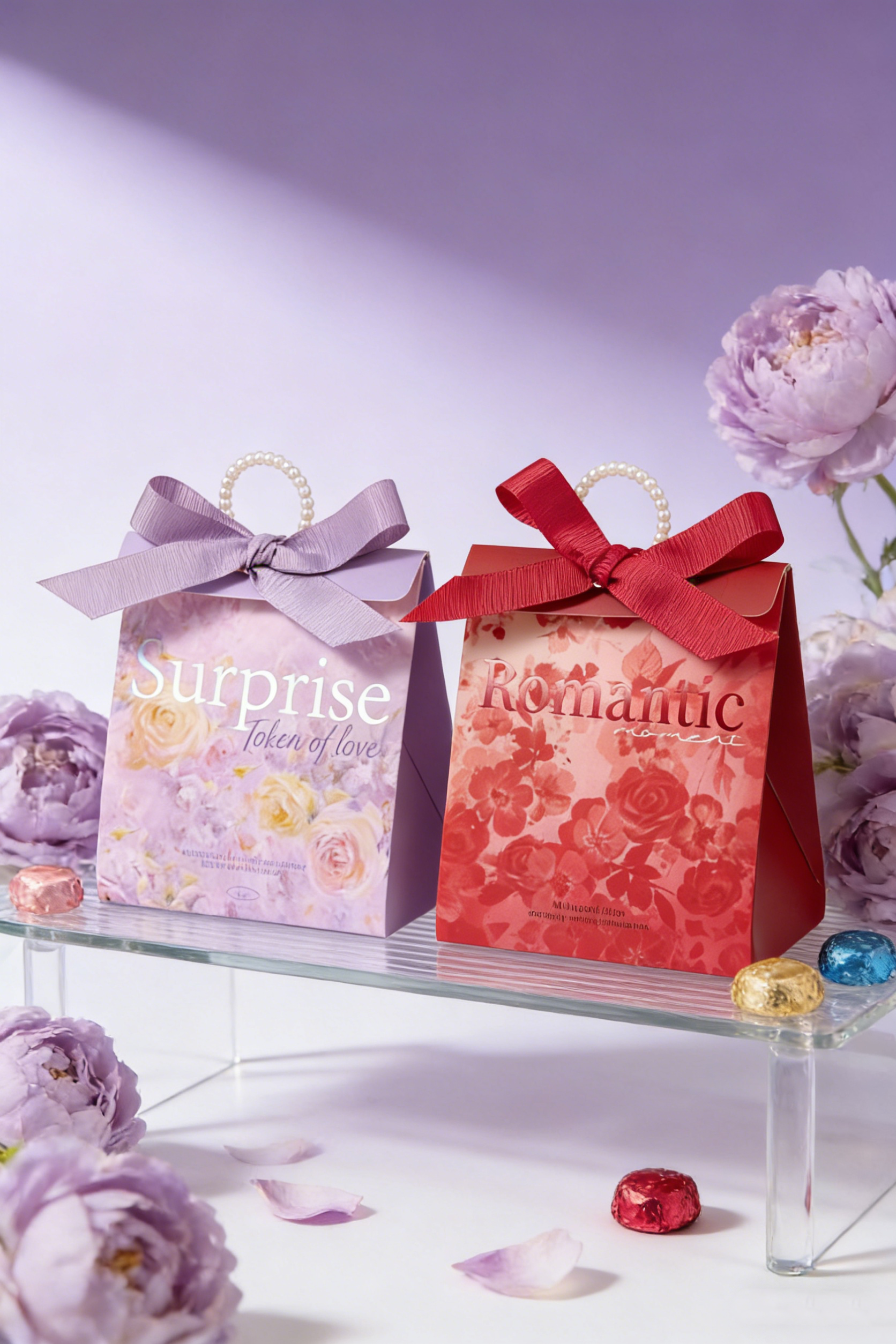 包好发货 大号糖盒10-12颗喜糖成品珍珠圆环款欧式 喜糖+喜糖盒【成品喜糖不支持退换】