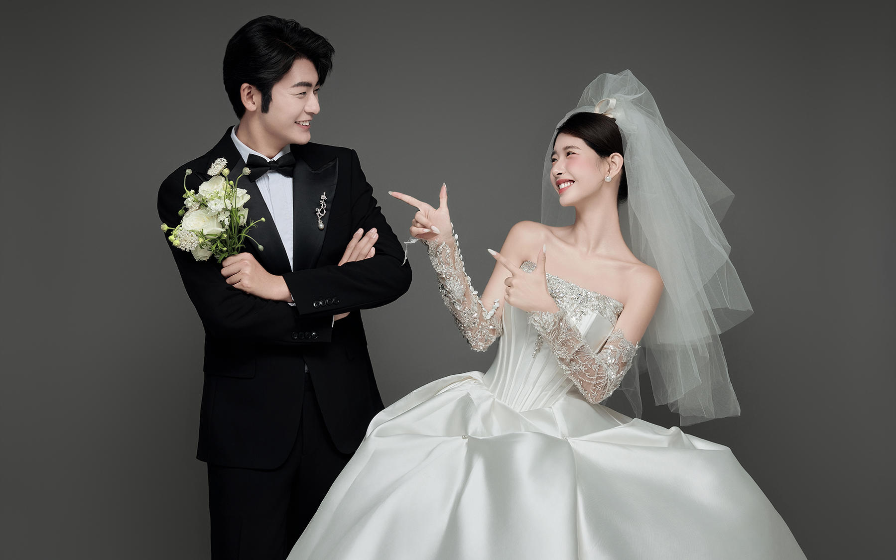 韩式极简婚纱照，我们的浪漫心动💫