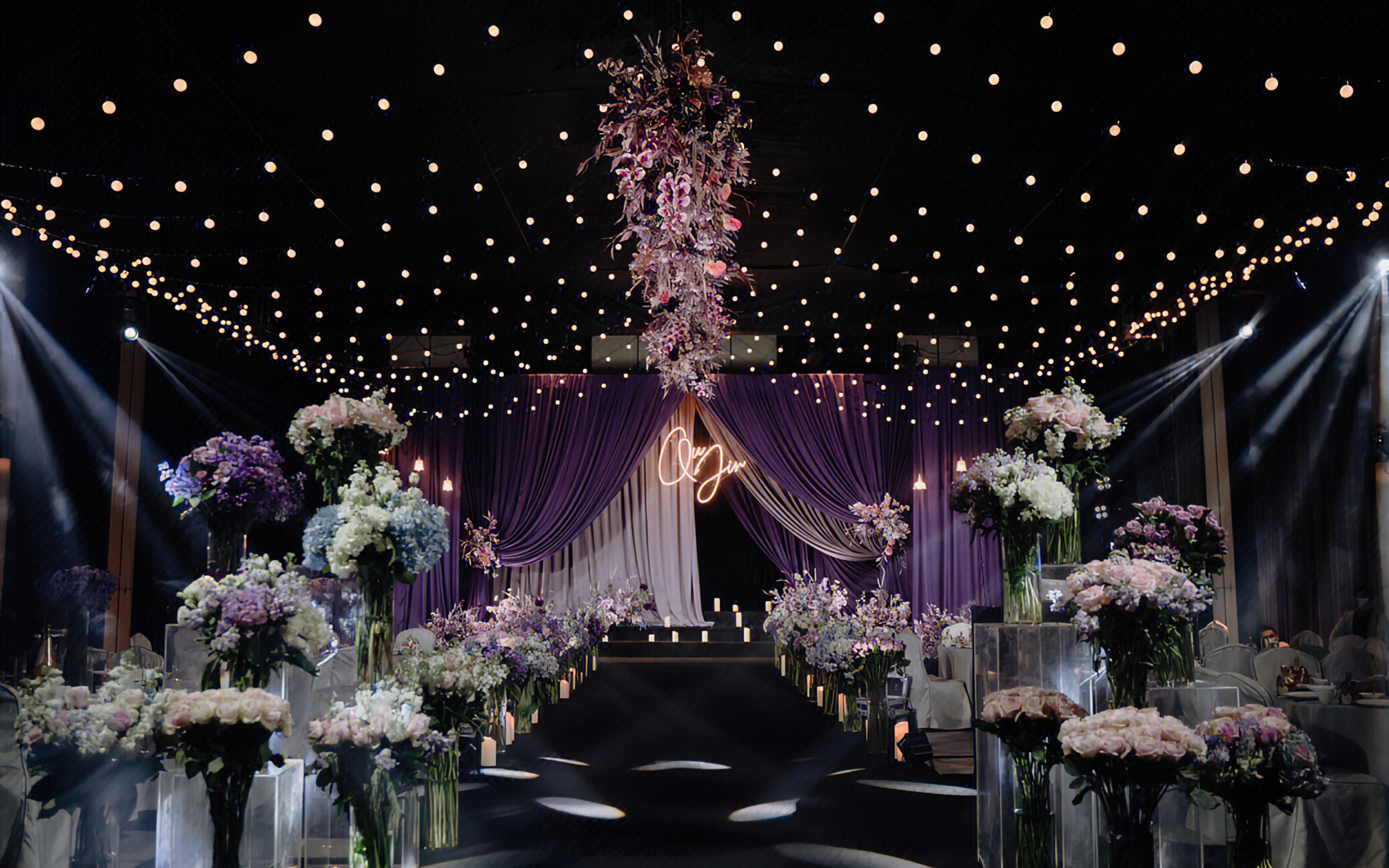 【海派婚礼】紫色神秘韩式婚礼