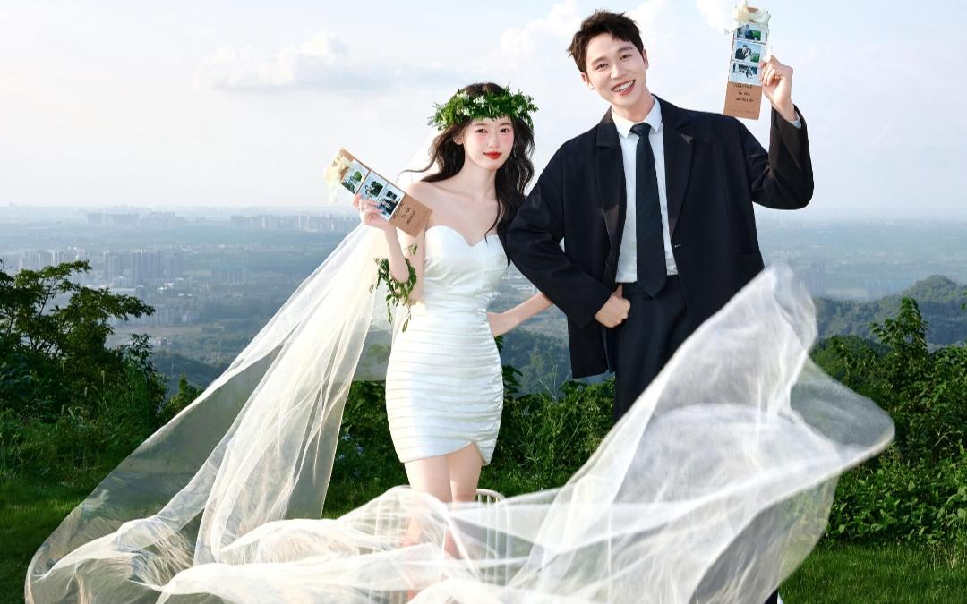 自由萬(wàn)歲?生命力拉滿的婚紗照，瘋狂出片