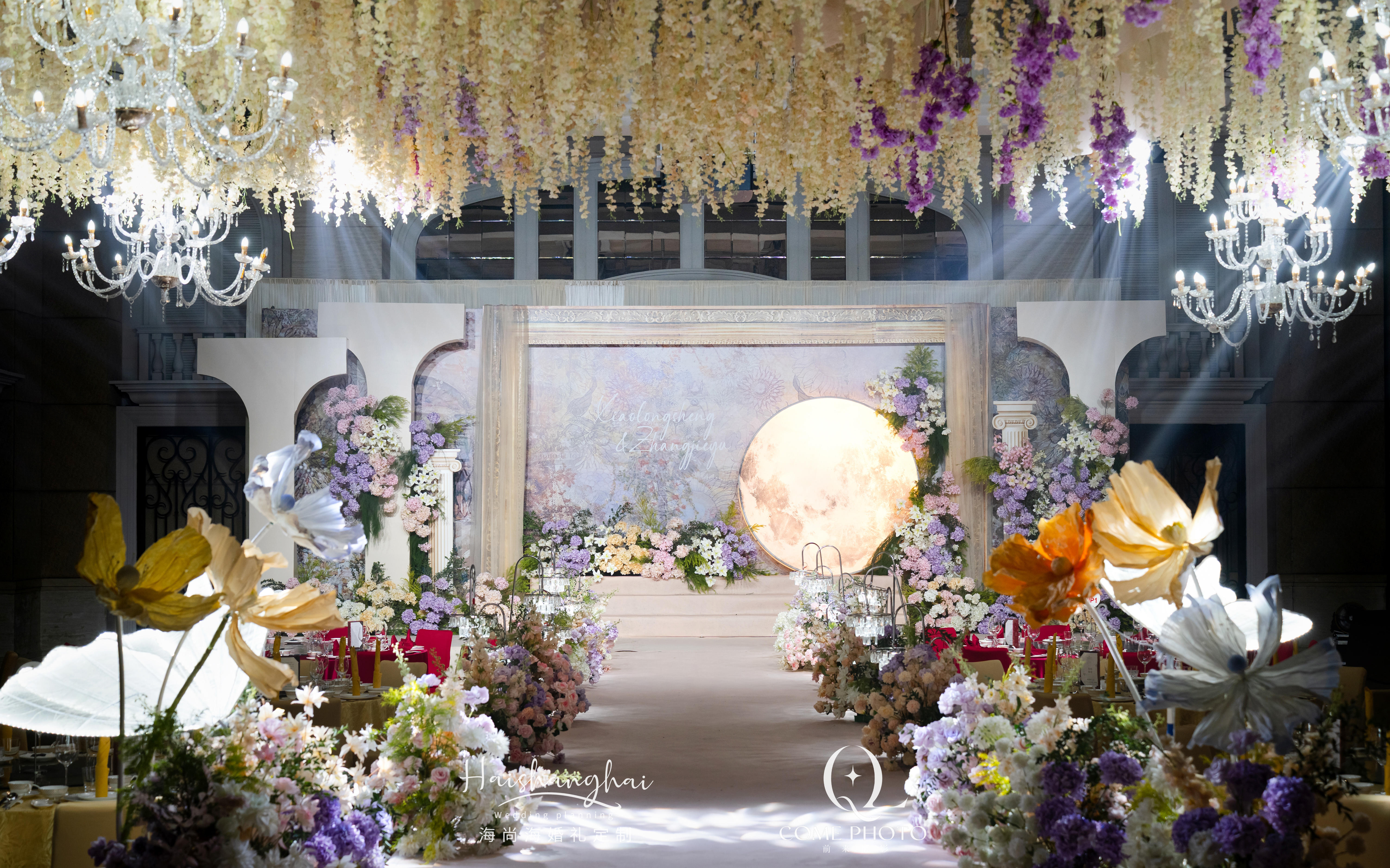 猶如莫奈筆下的花園油畫(huà)