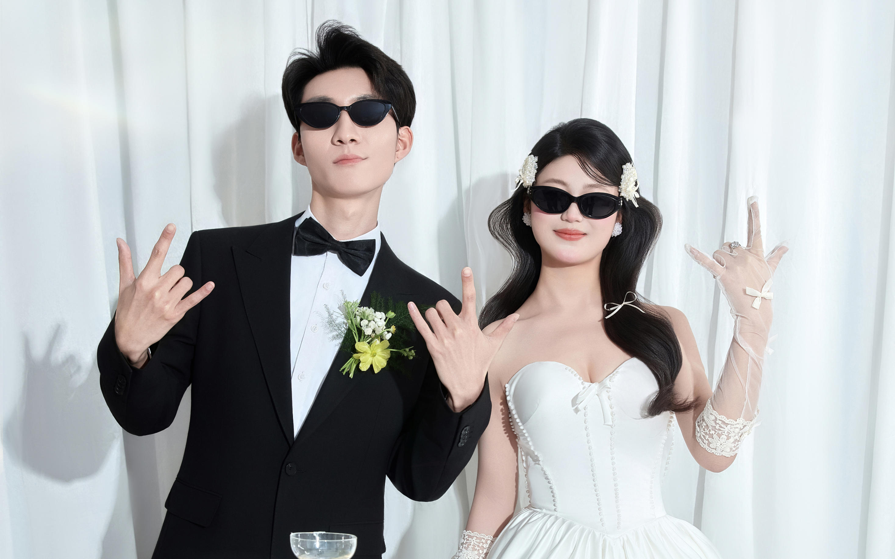 <客片>纪实感婚礼仪式婚纱照