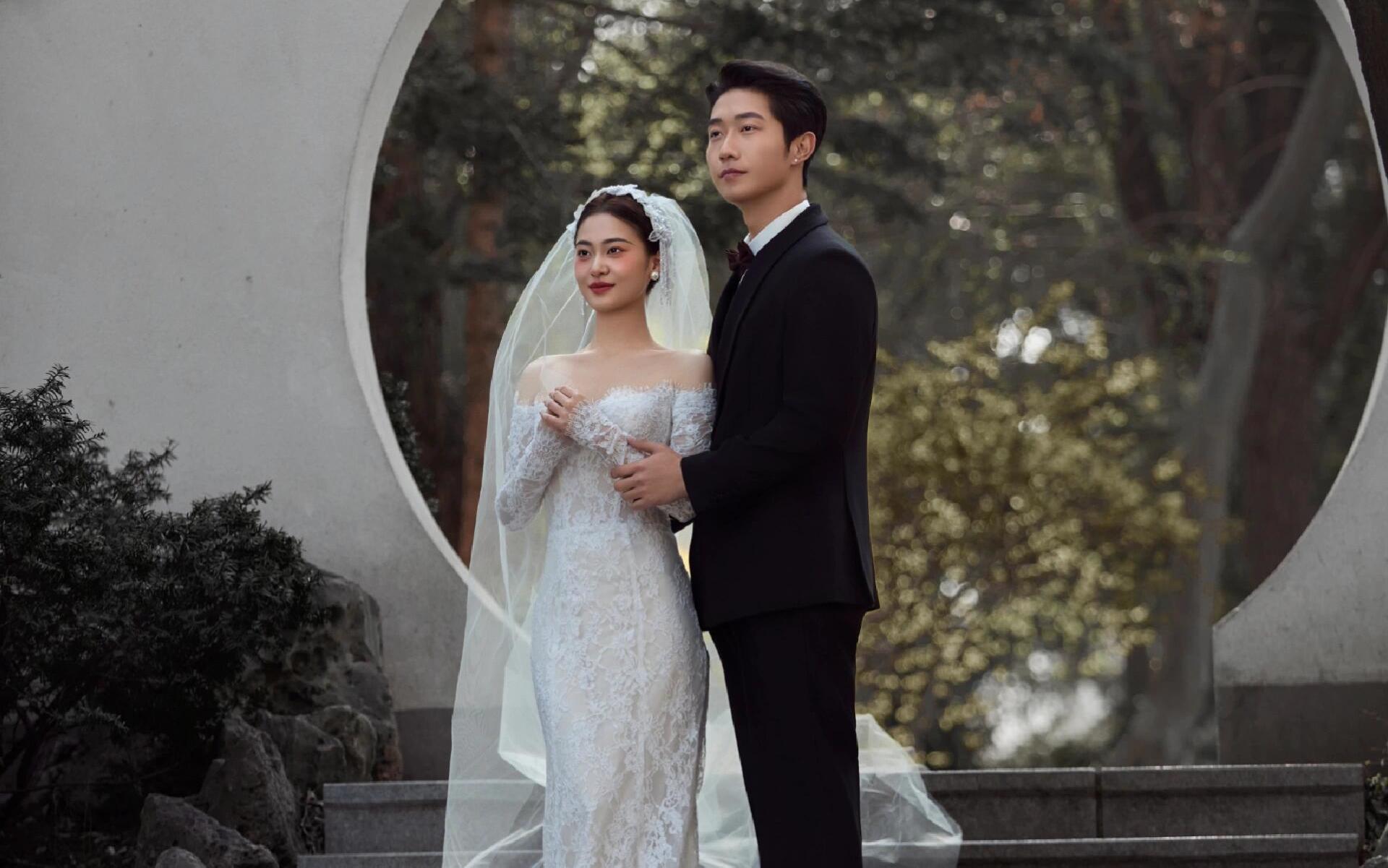 园林婚纱照｜把东方诗意穿在身上