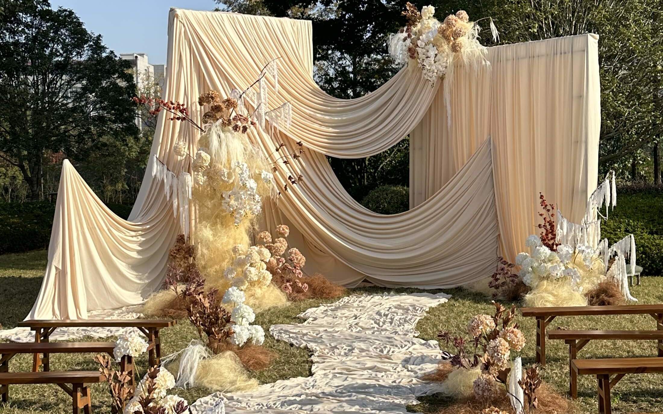 香檳漫紗，日光為證