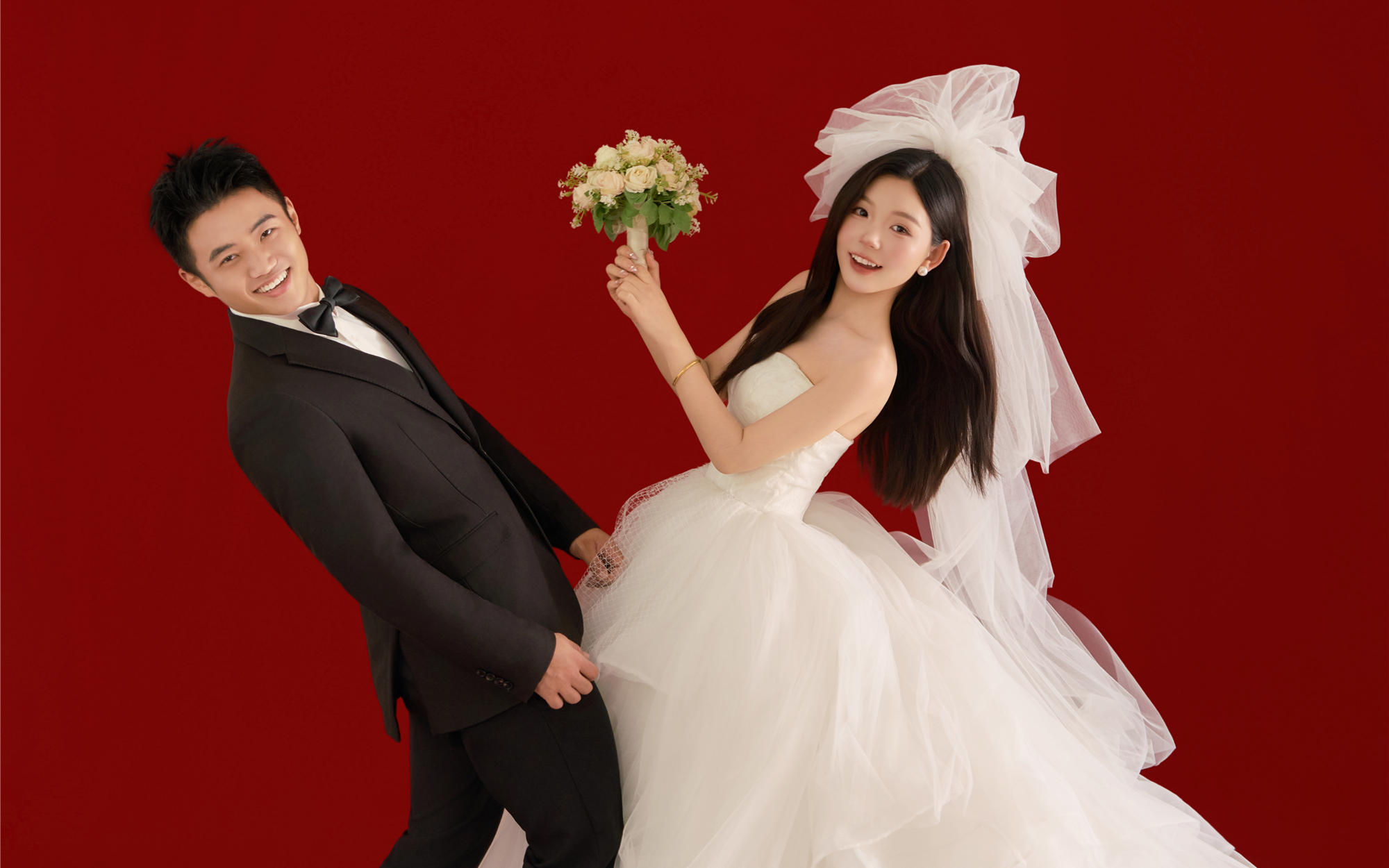 喜嫁主纱婚纱照