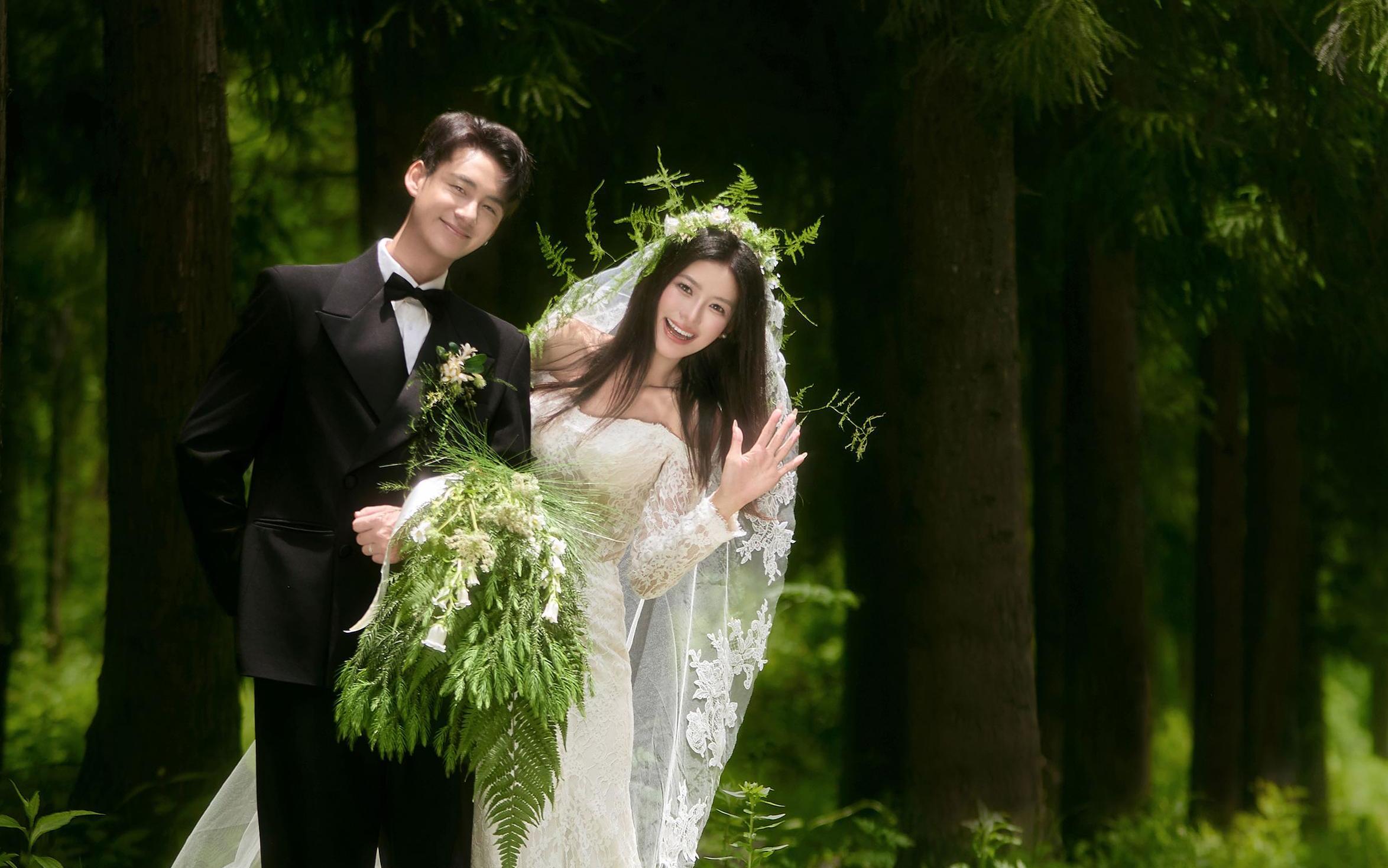 氛围感之神！森系婚纱照美得忍不住尖叫！！