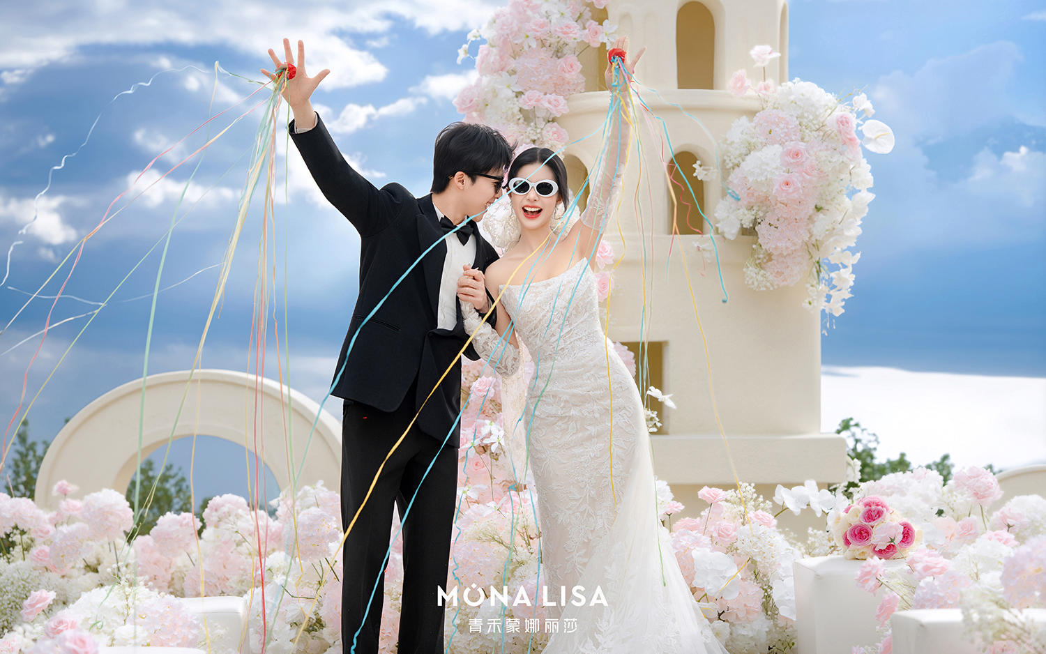 像走進(jìn)童話一樣的婚紗照，被幸福感包圍了