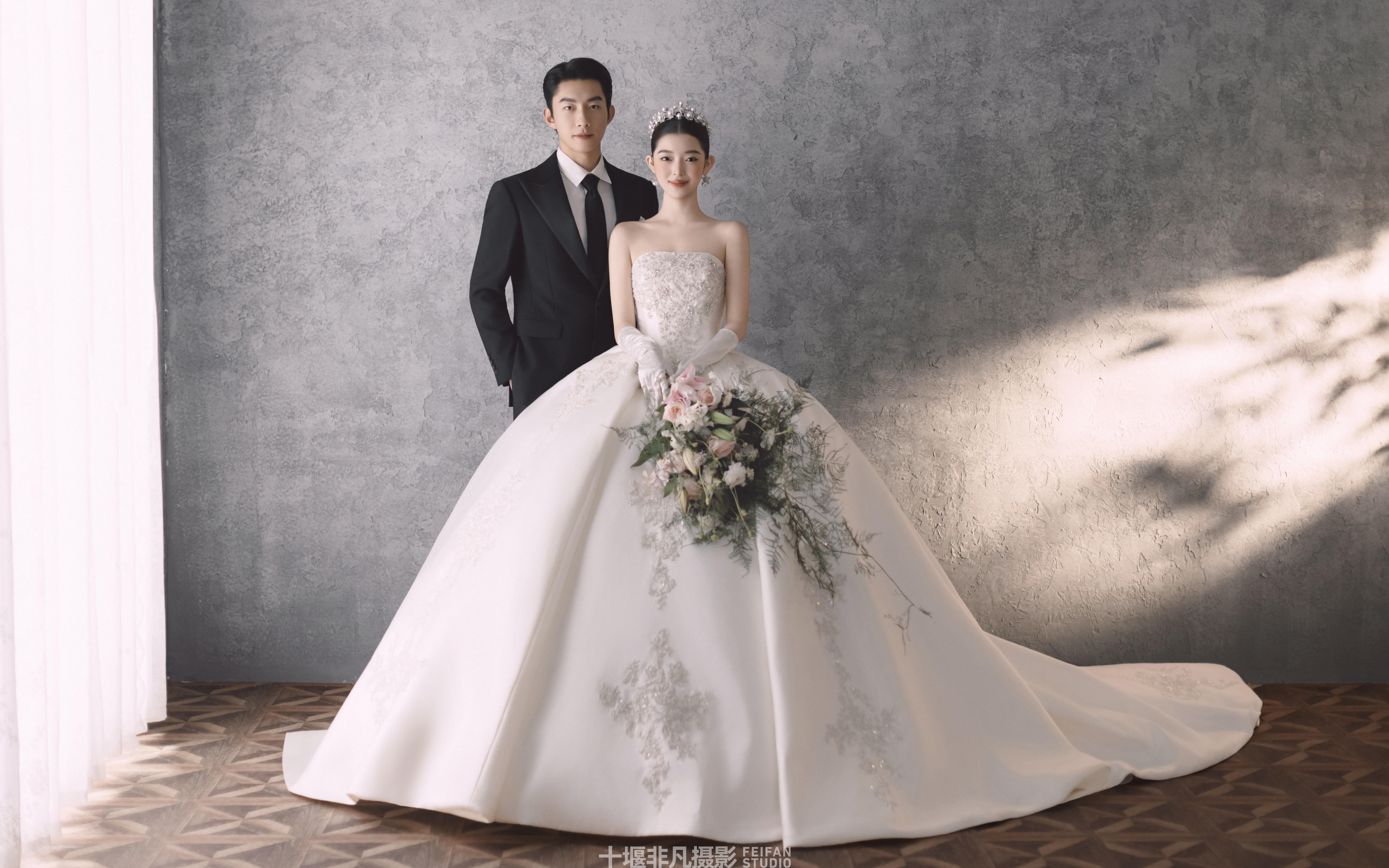 室内高级油画婚纱照~