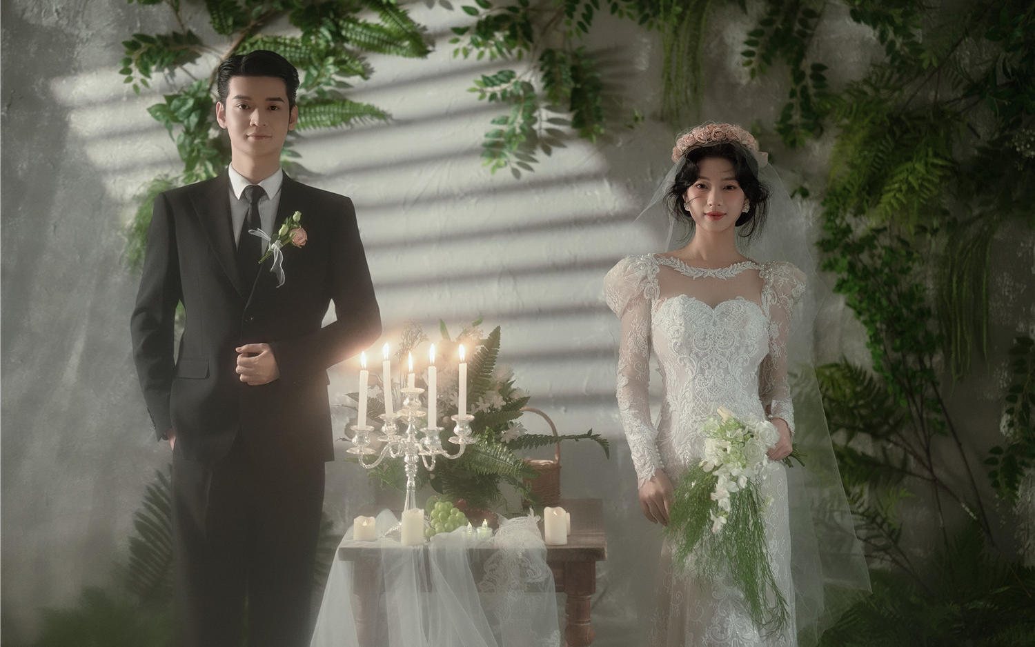 【西北龙摄影】被轻法式复古风婚纱照拿捏了