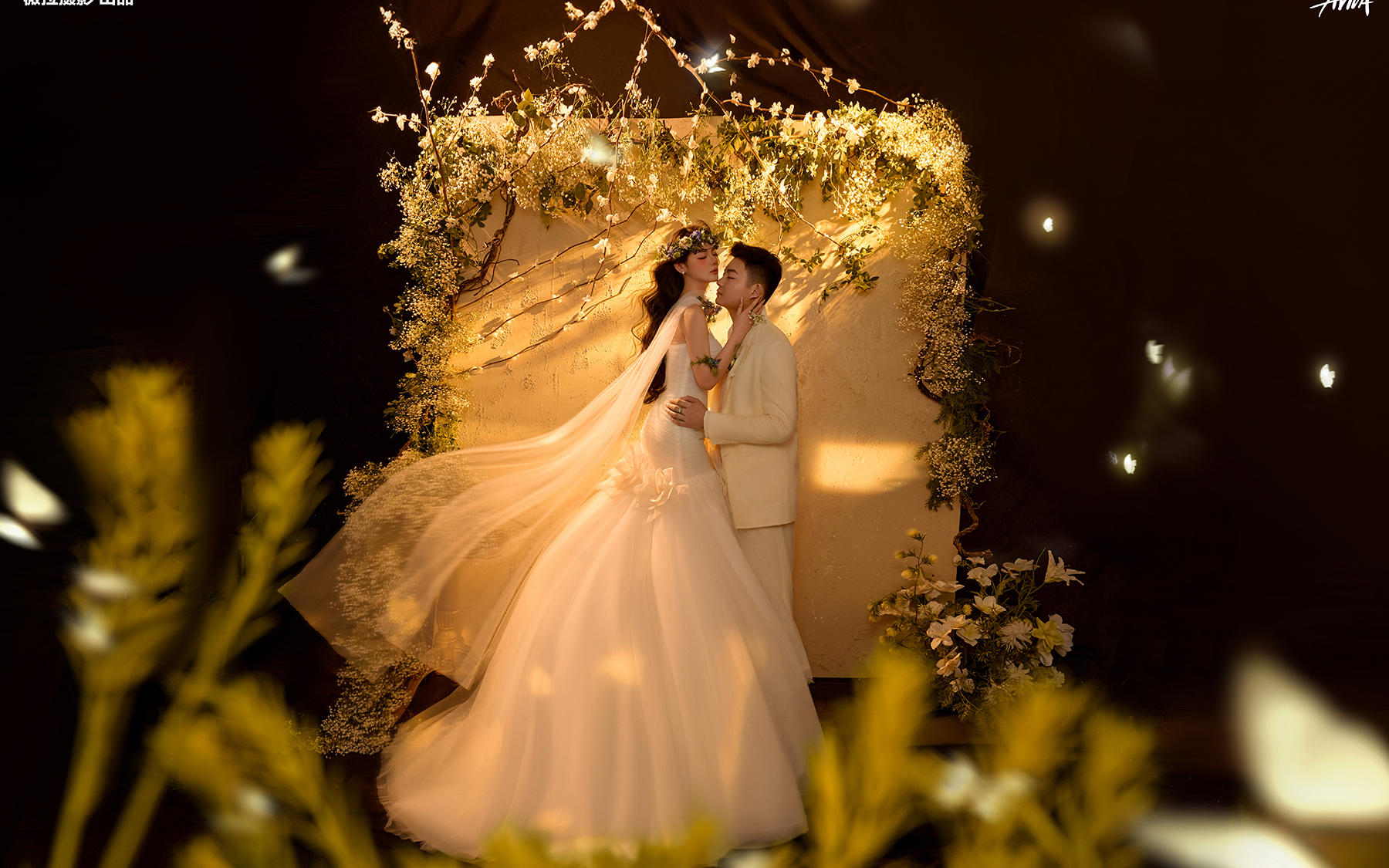 【真實(shí)客片】內(nèi)景婚紗照丨洪浩然&呂慧敏