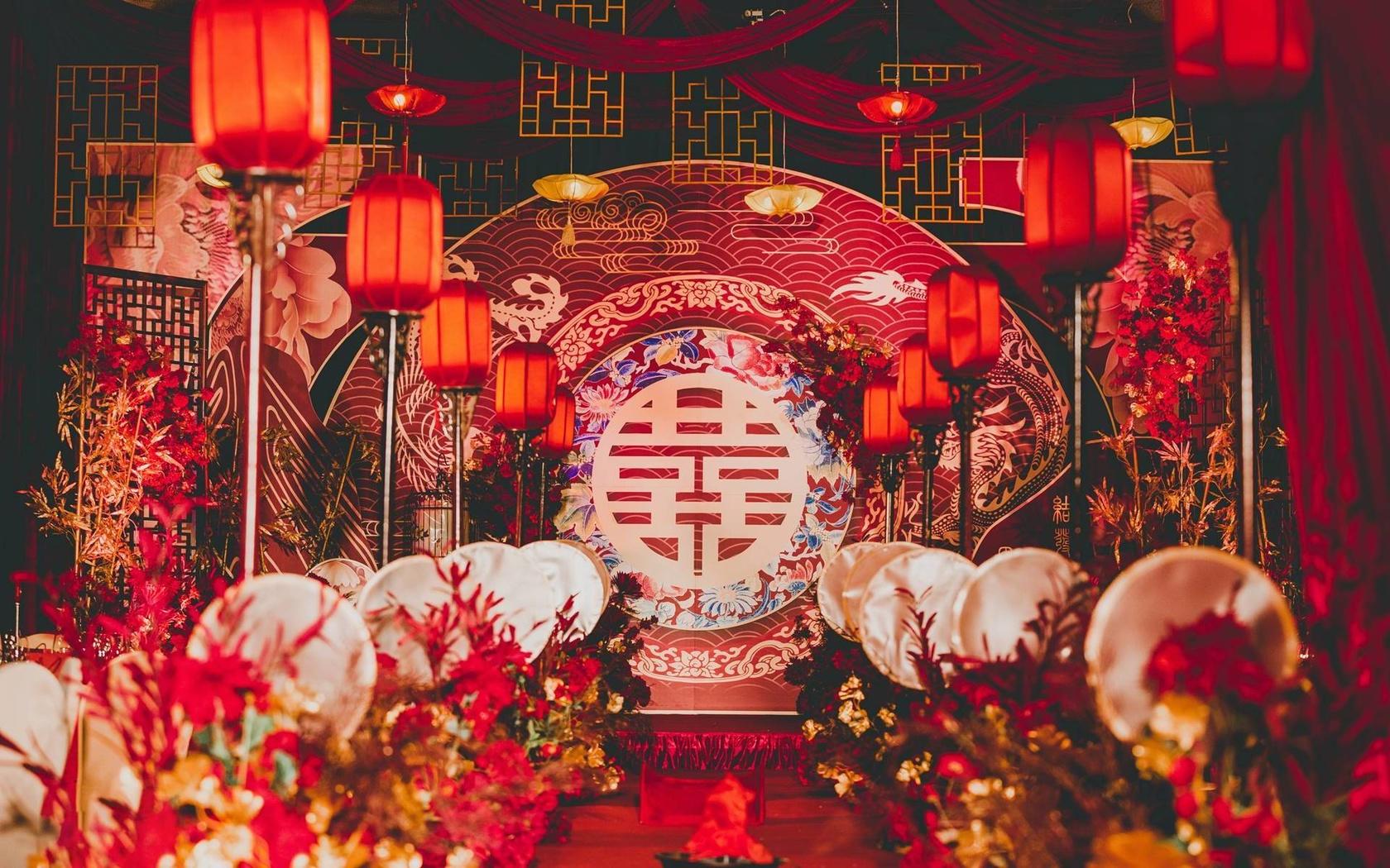 金铂爵婚嫁公馆中式韵味《合璧》中式婚礼