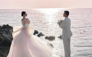 【海景旅拍】抗拒不了的梦幻粉色海景婚纱照👰