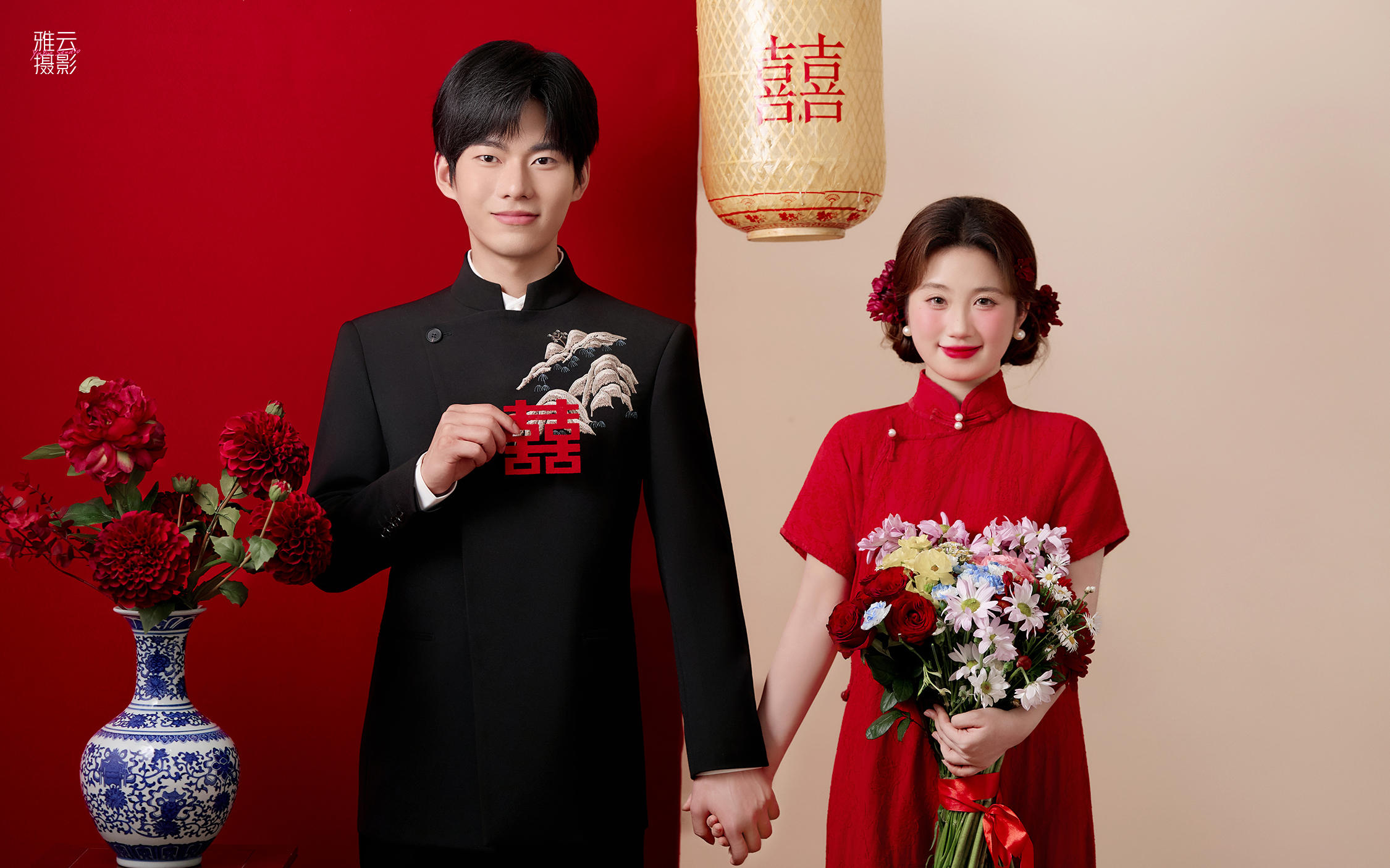 【客片】喜嫁新中式婚纱照简直是我的舒适区