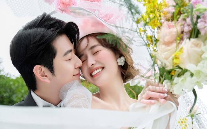 ，超有feel的森系小清新婚紗照