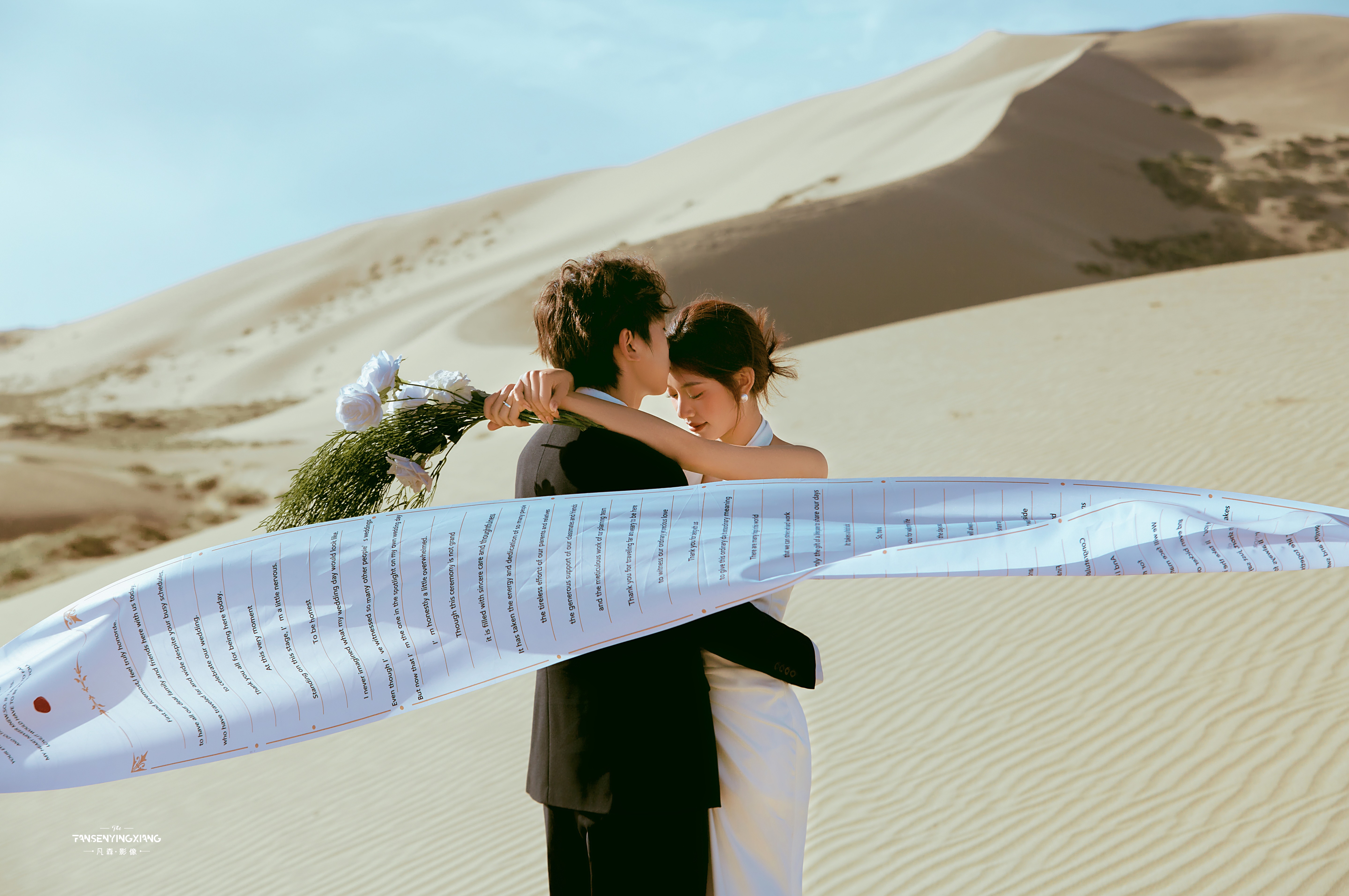 青海旅拍｜我的沙漠纪实婚纱