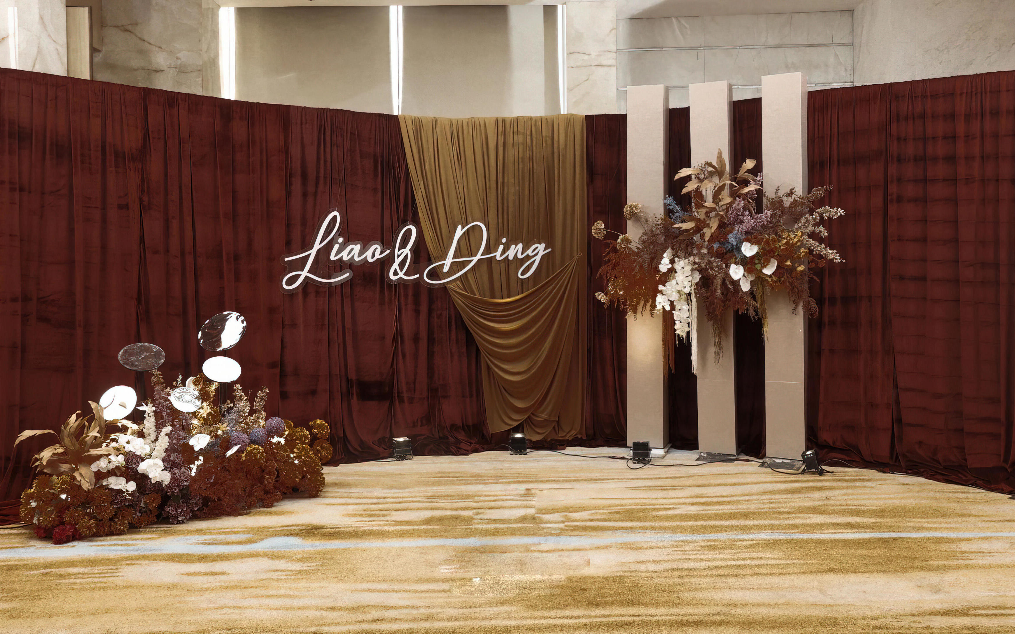 浪漫婚禮定制-焦糖色