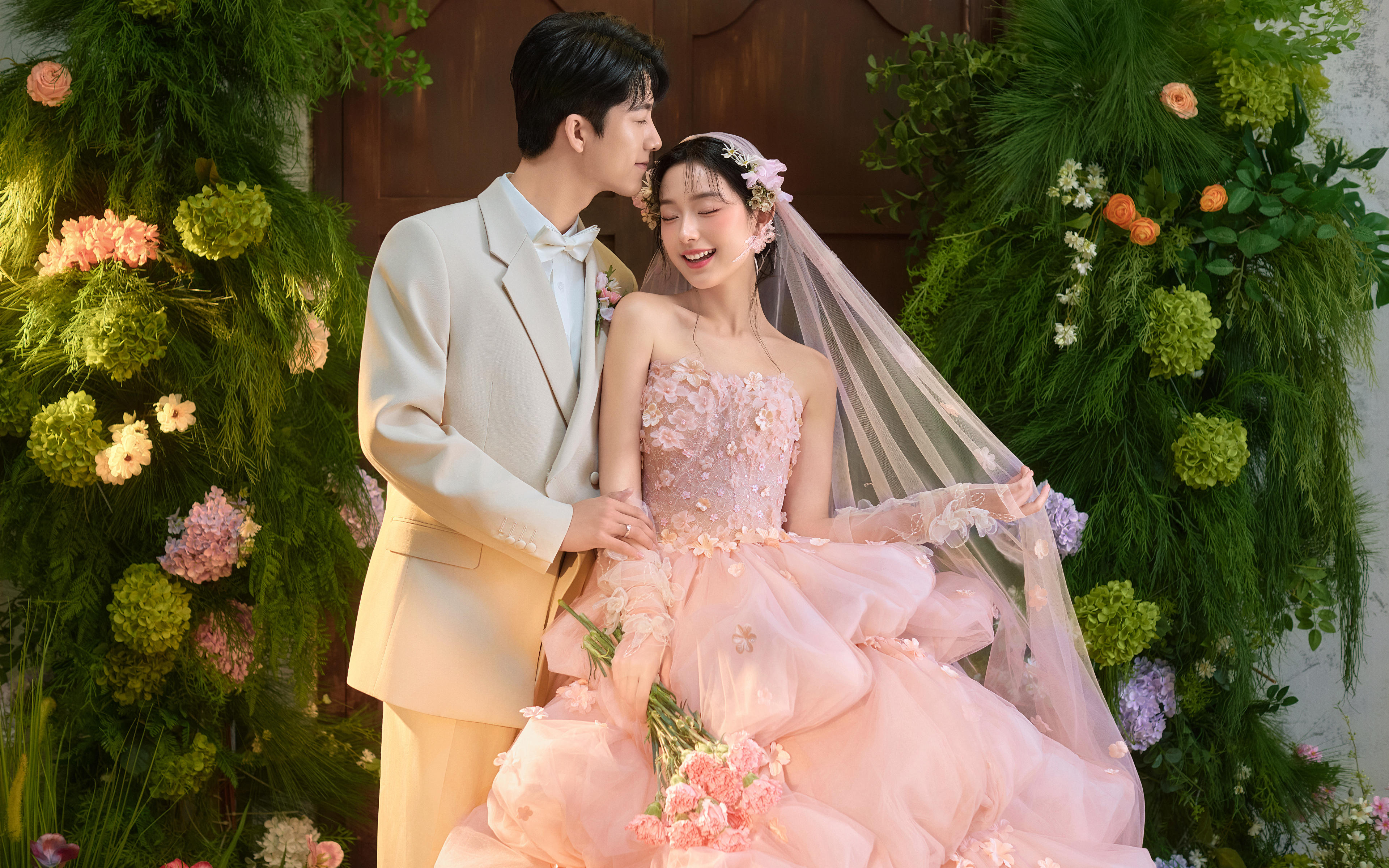 花神婚纱照花房唯美婚纱