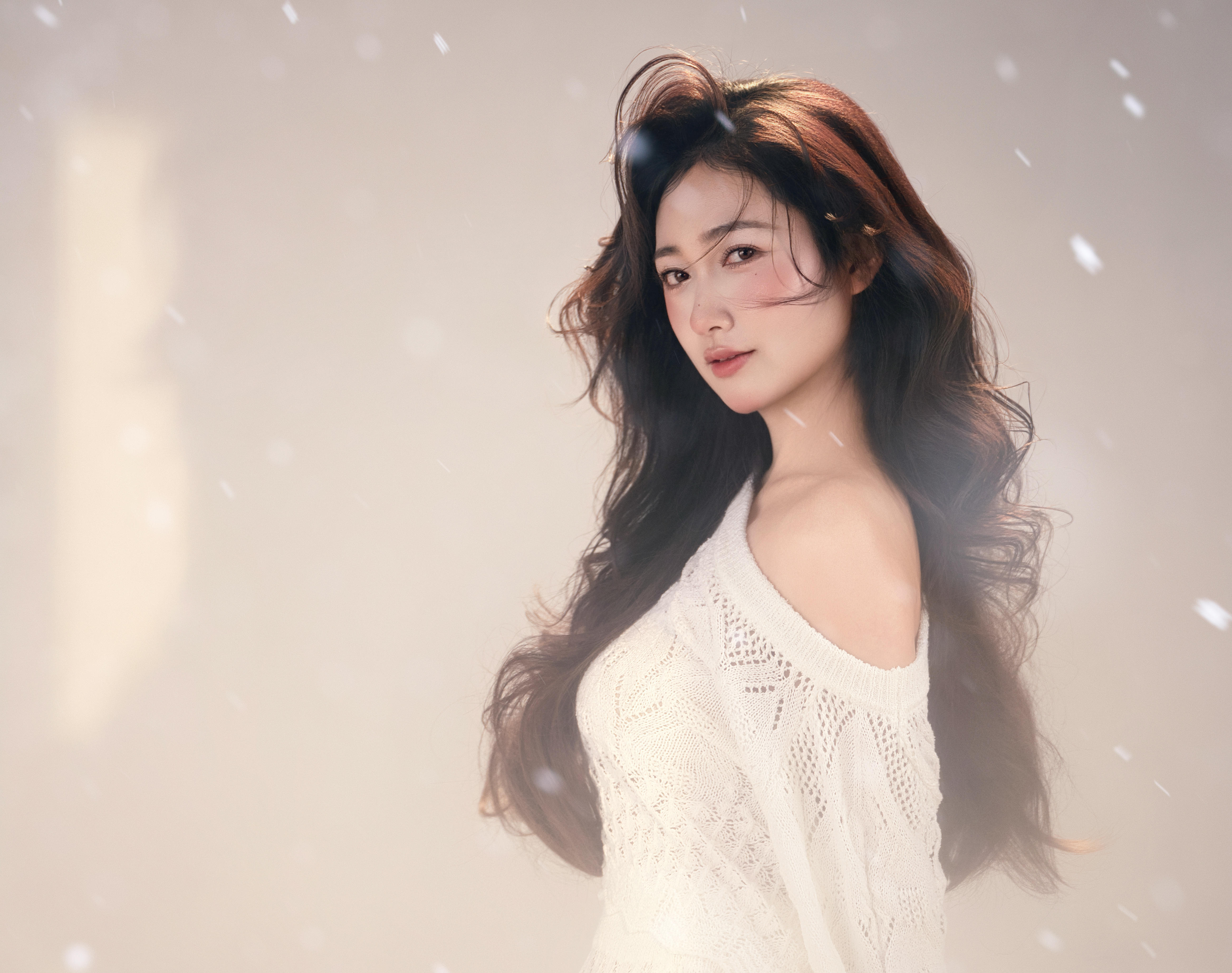 邂逅初雪/雪景写真