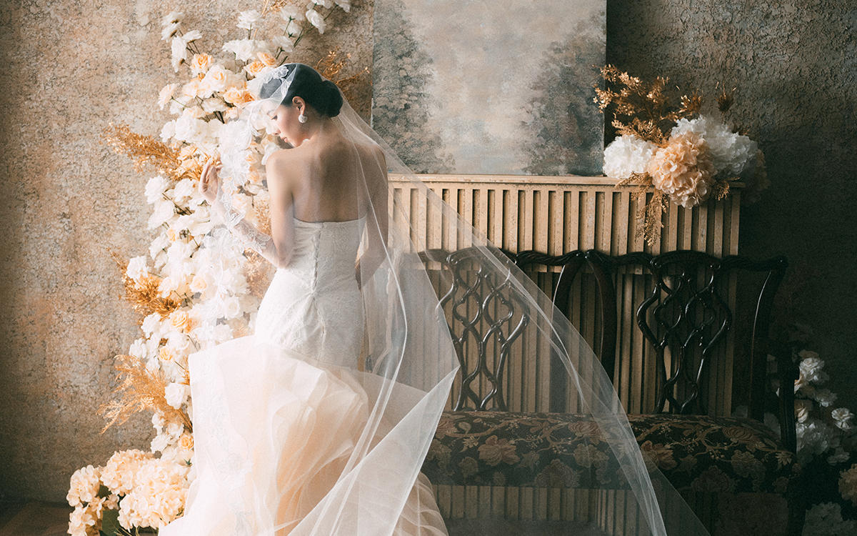 內(nèi)景 l 一同邂逅浪漫的法式復(fù)古婚紗照