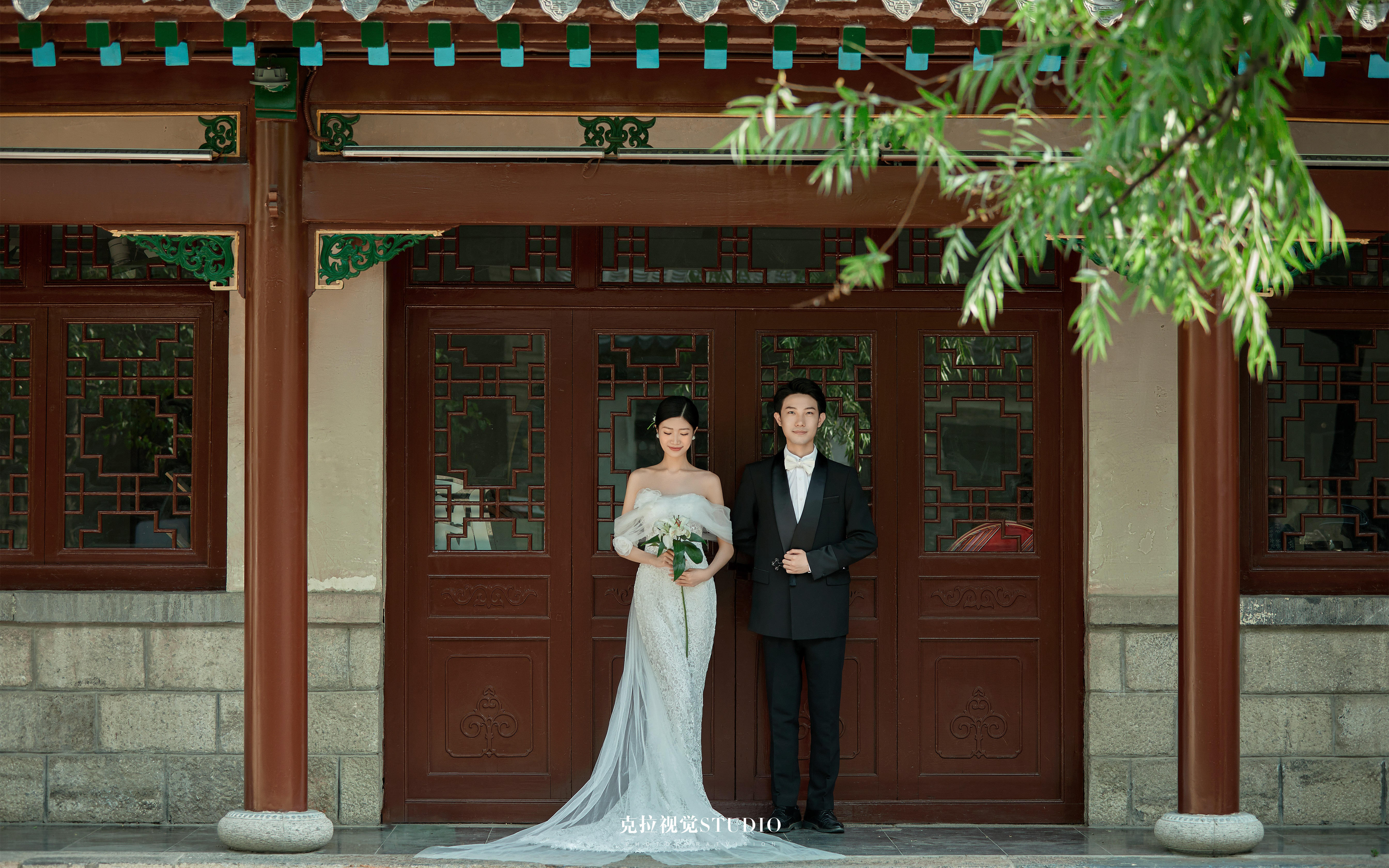 国风才是顶流🧚新中式园林婚纱照