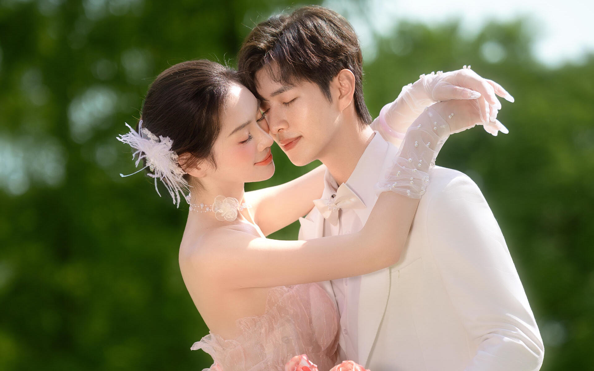 森系浪漫婚纱照满是少女感🌷