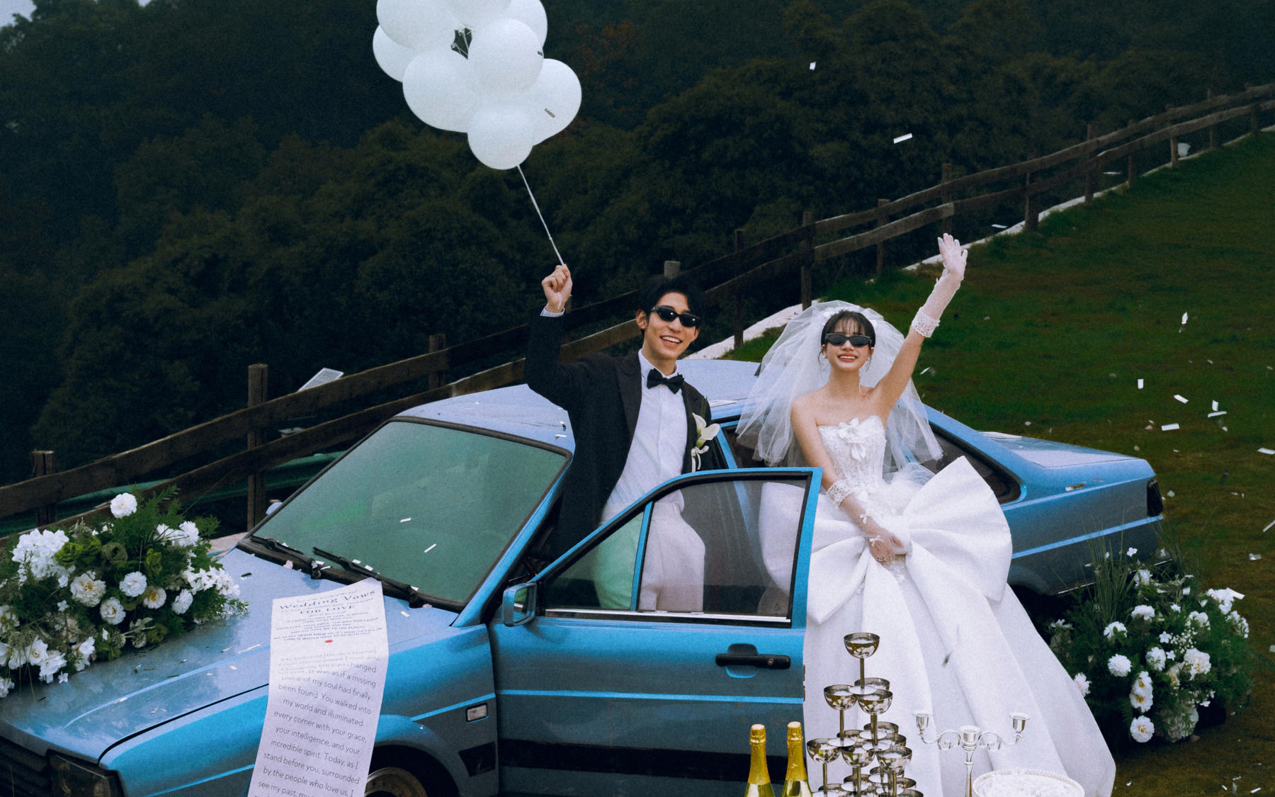 不做作不擺拍！拍婚紗照也能玩瘋的一天??