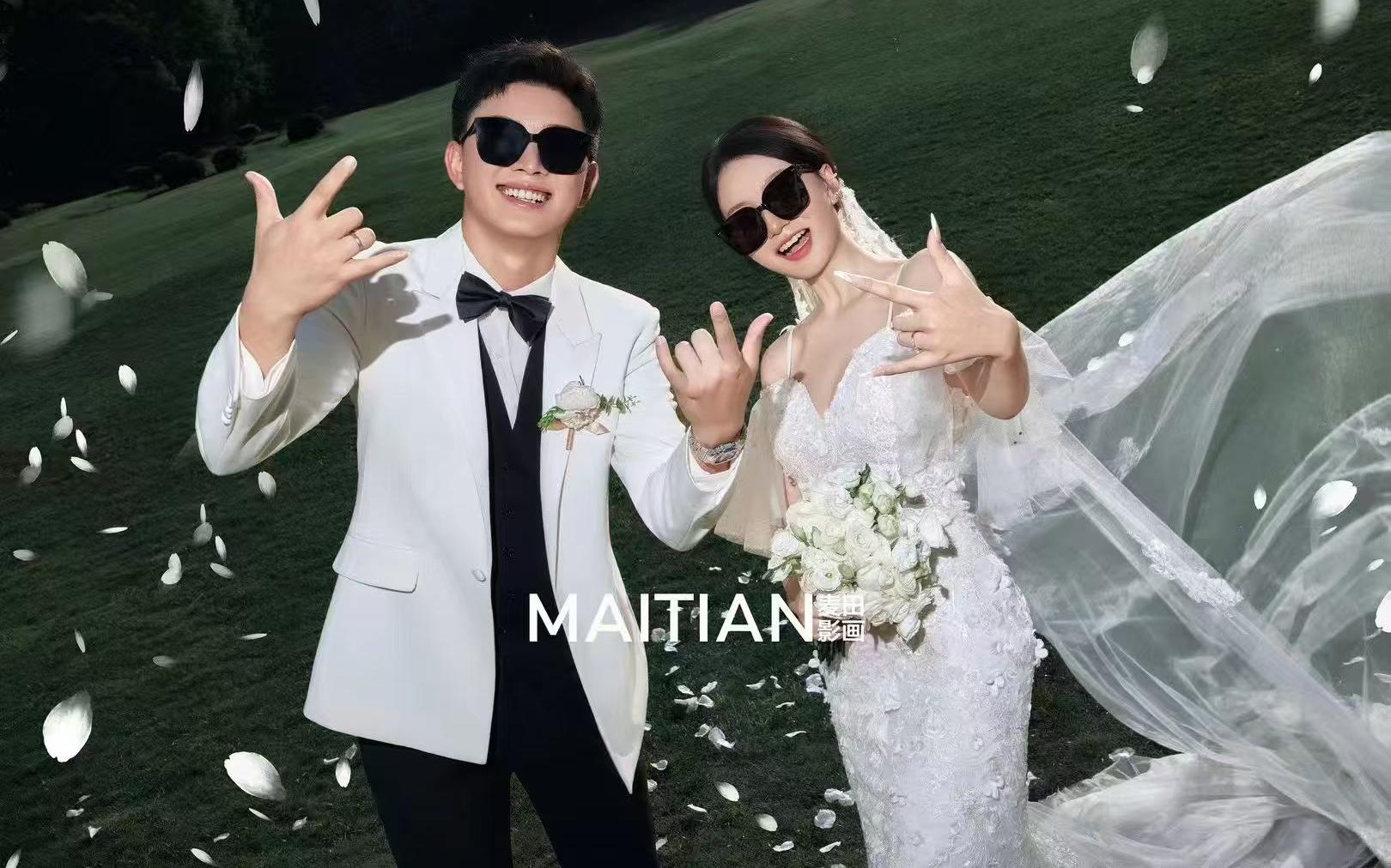 巴中婚纱照｜✨酷炫草坪婚森系婚纱照