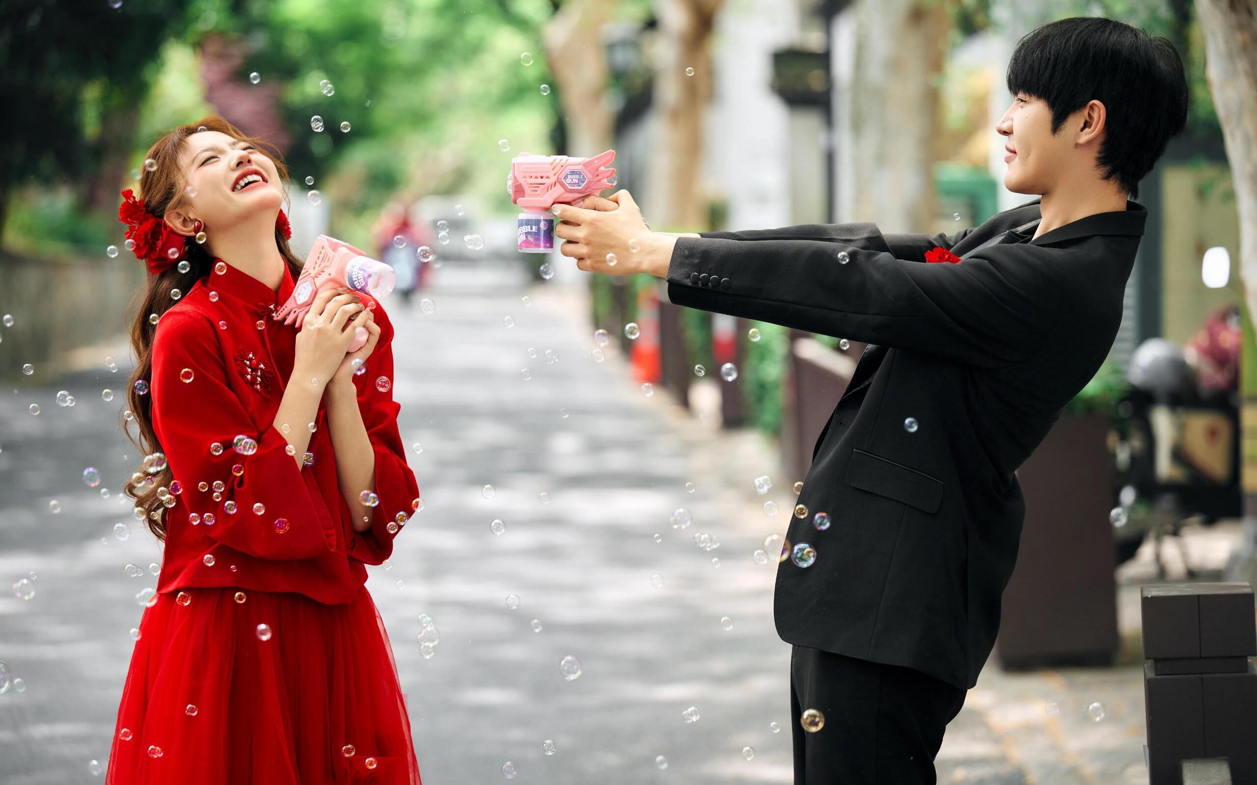 幸福感爆棚的喜嫁婚纱照 确定不来拍嘛