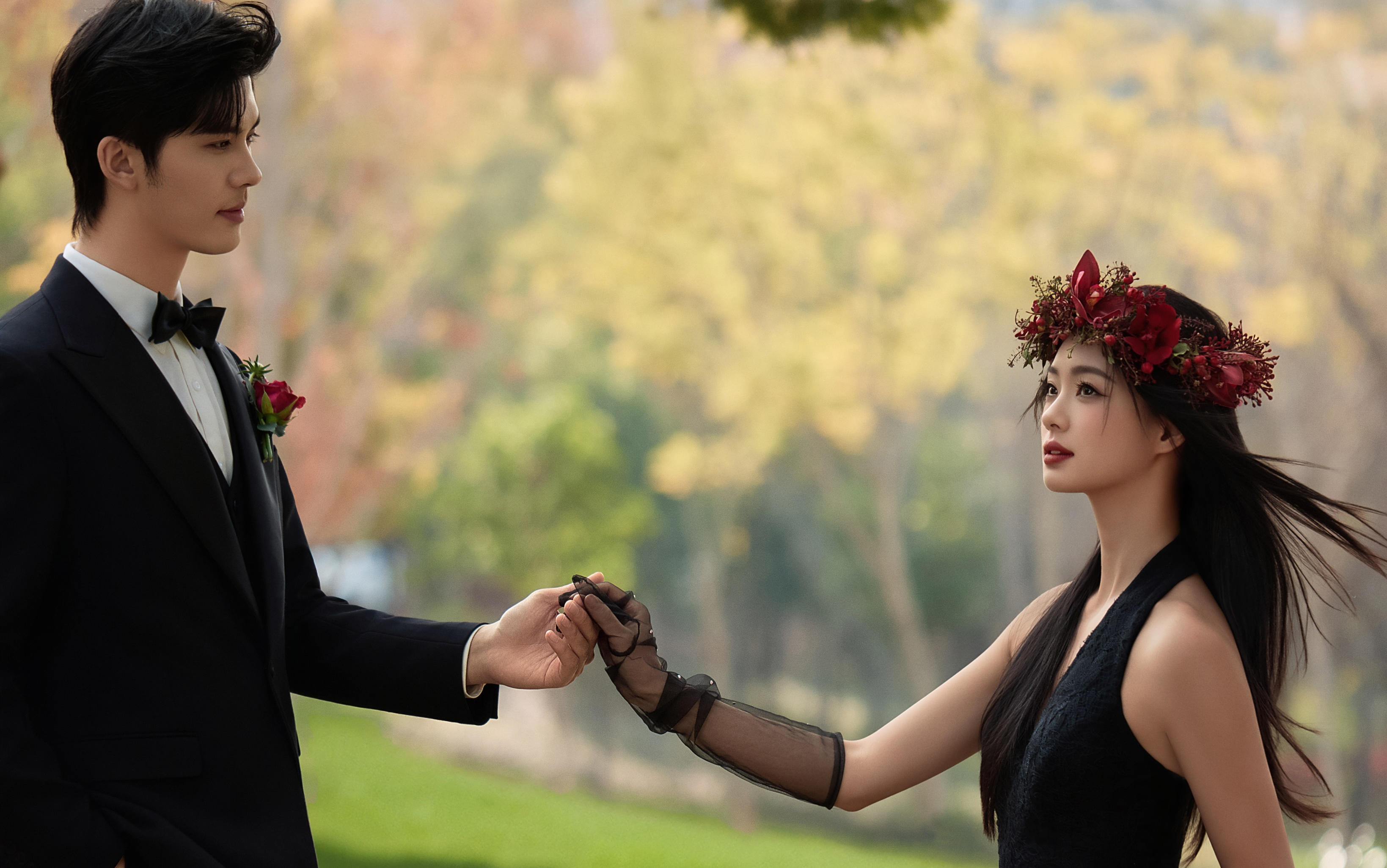 【D视觉摄影】黑纱配红玫，是属于我的野性浪漫