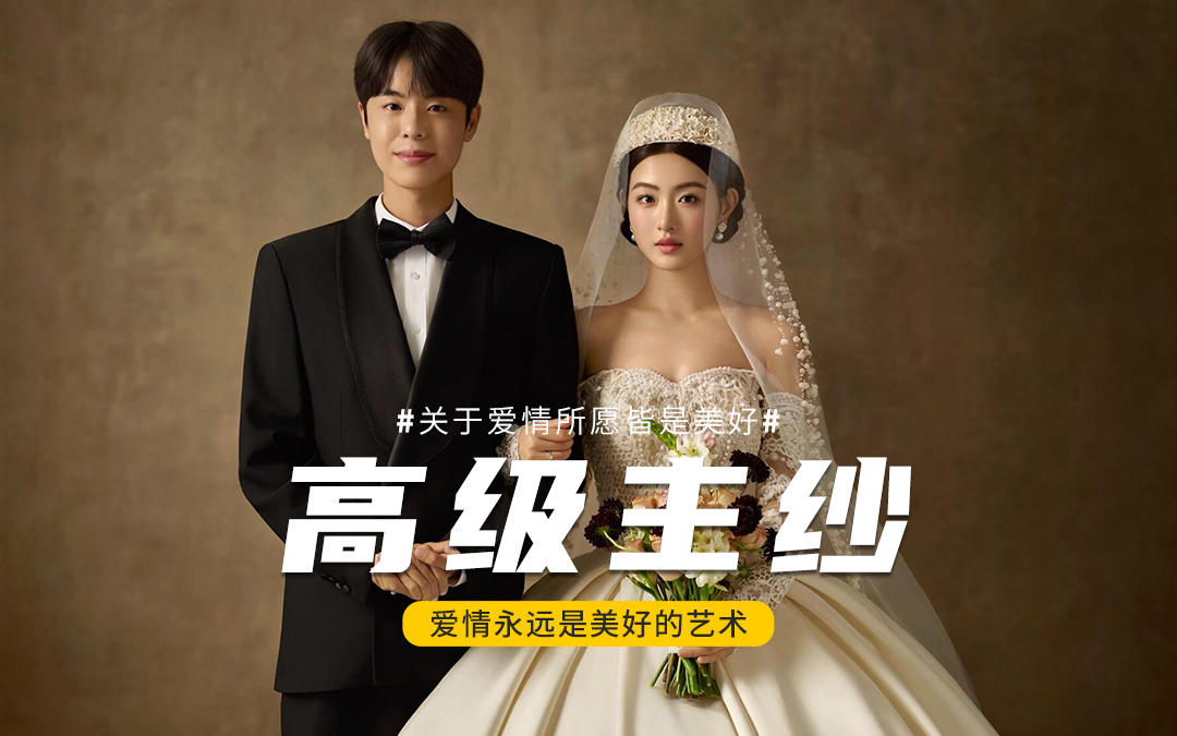 火爆全网的安妮公主婚纱照👑油画风好高级✨