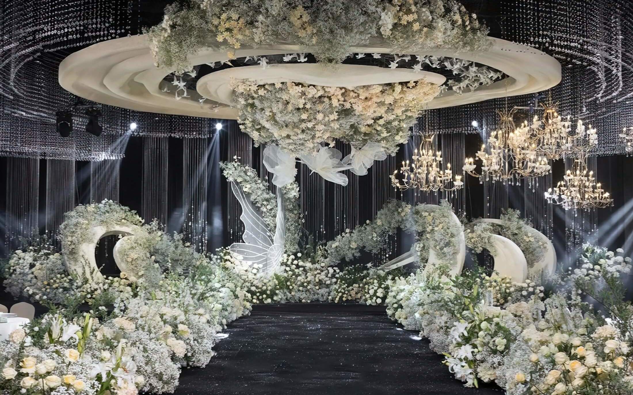 满天星韩式婚礼