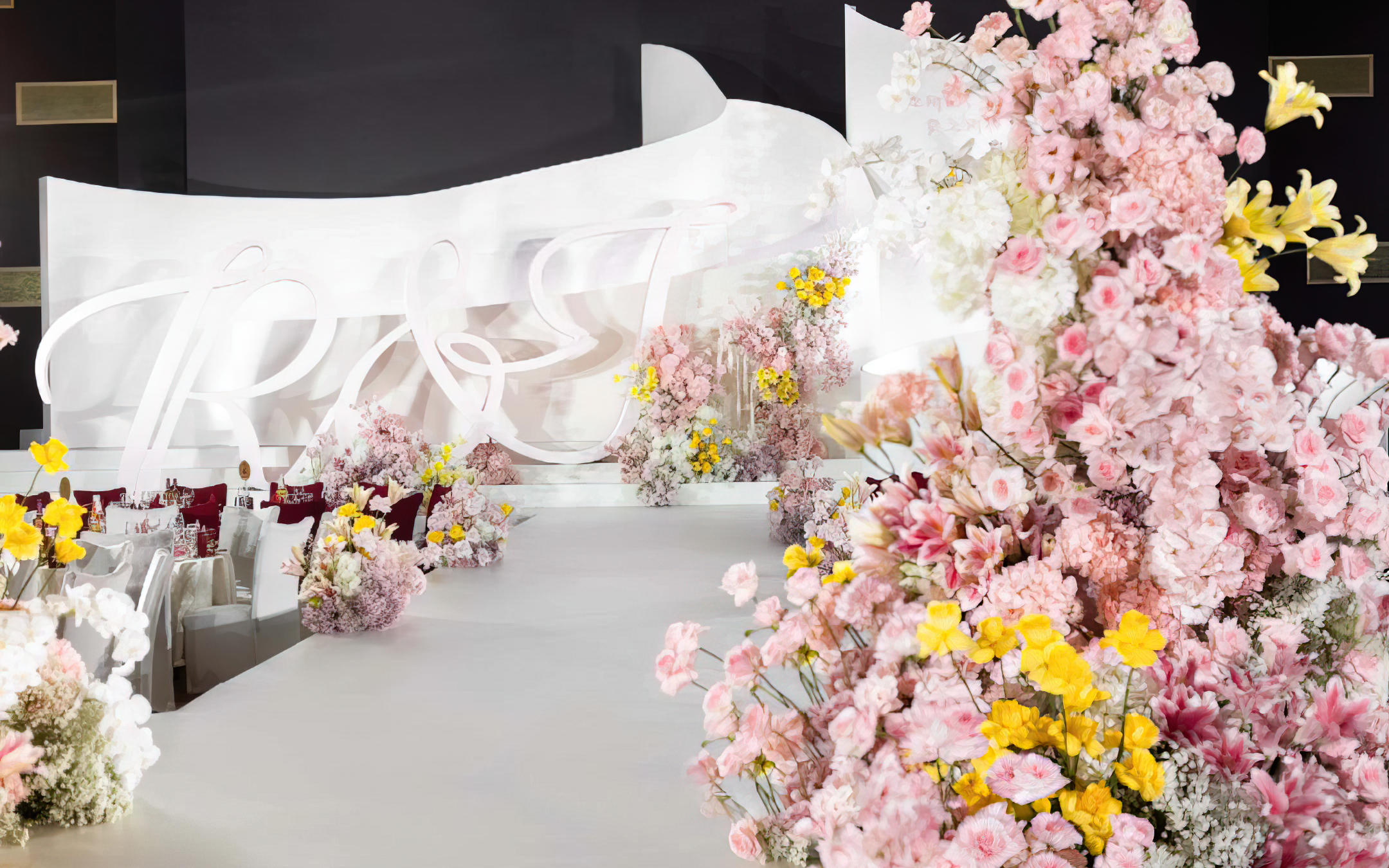 [景星門]白粉色韓式婚禮