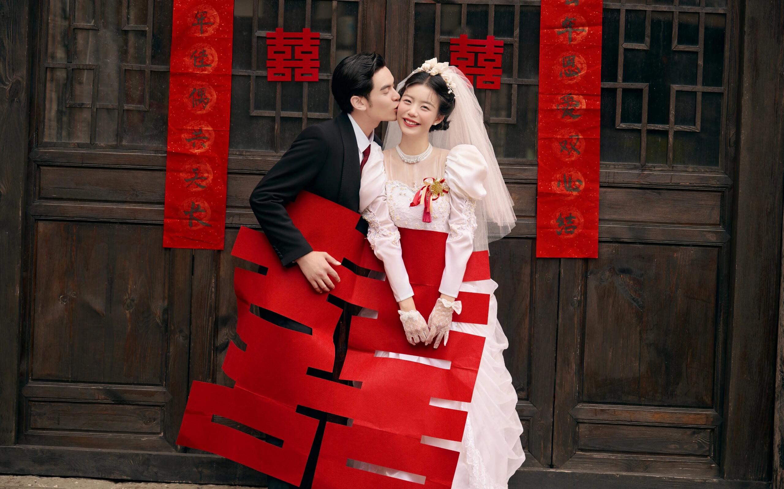廣安復(fù)古婚紗照這樣拍太絕了！