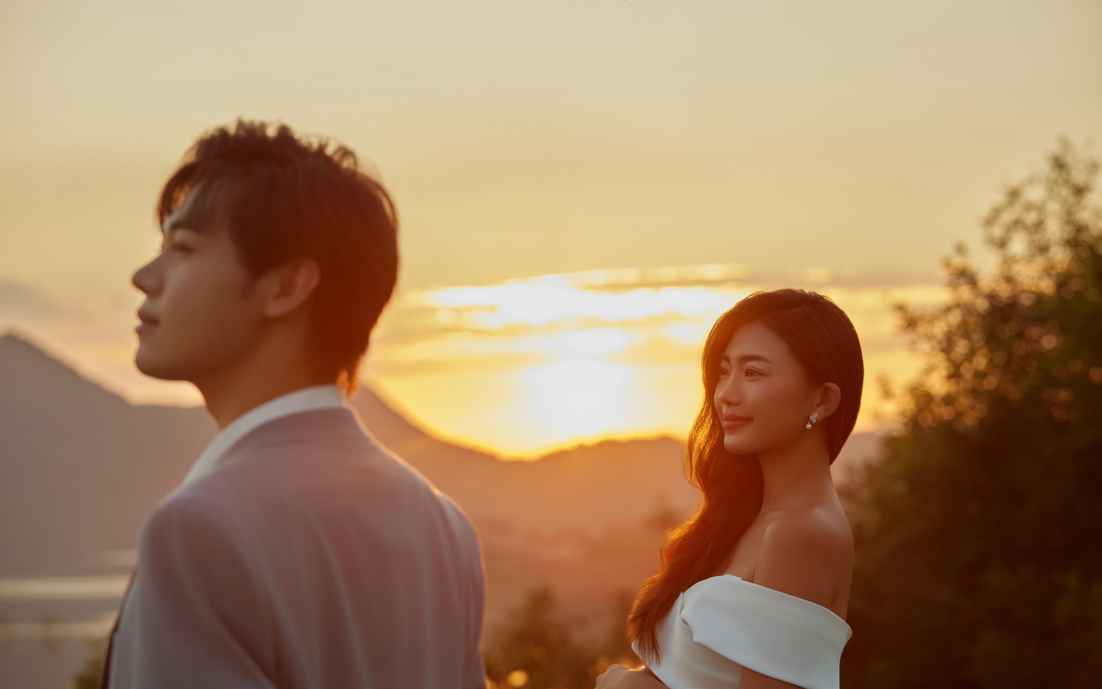 浪漫唯美法式婚纱照