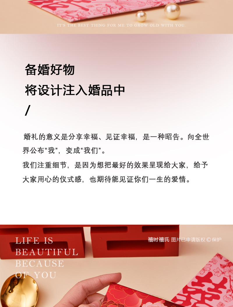 結(jié)婚紅包百元千元婚禮燙金利是包