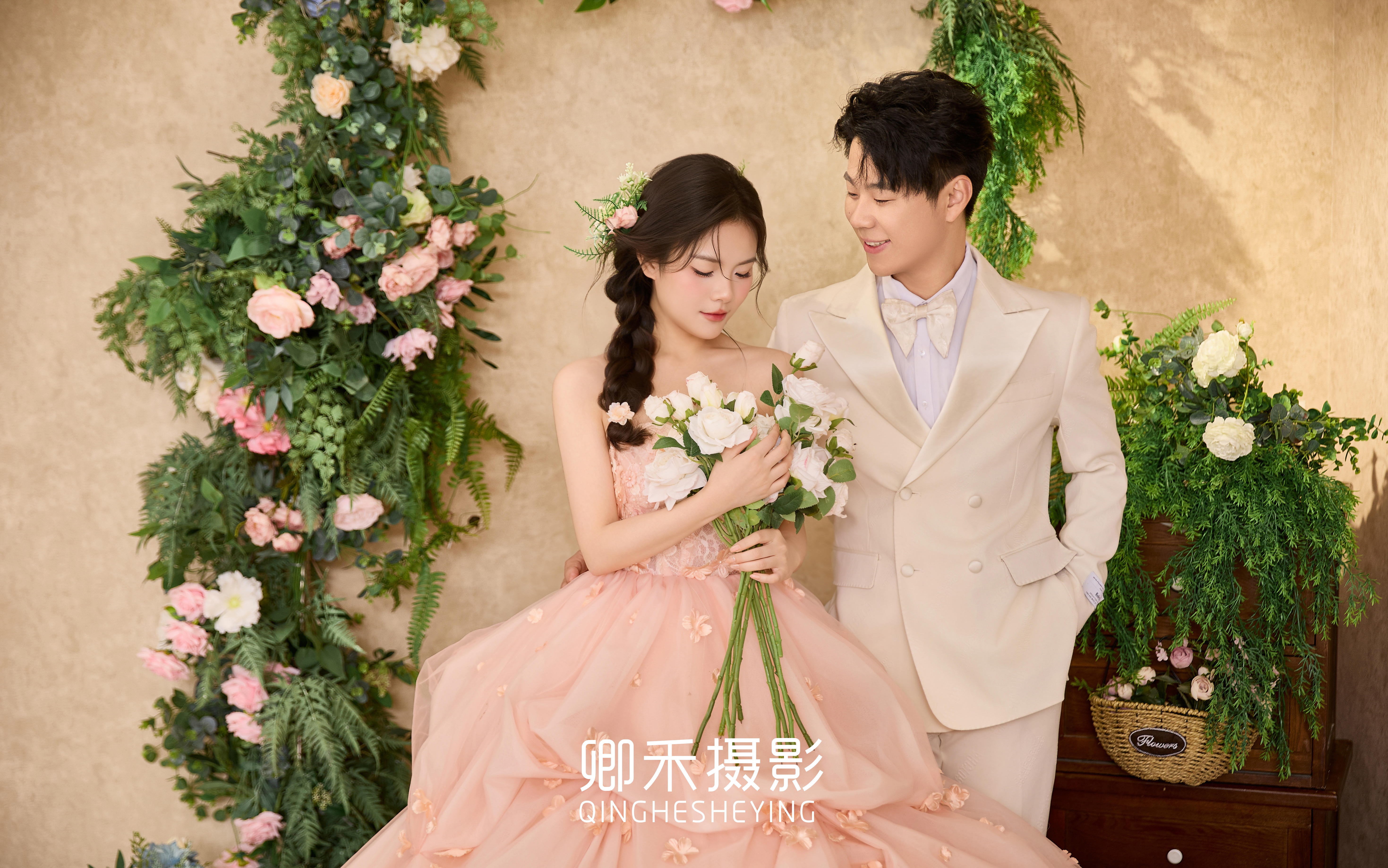 复古油画彩纱客片