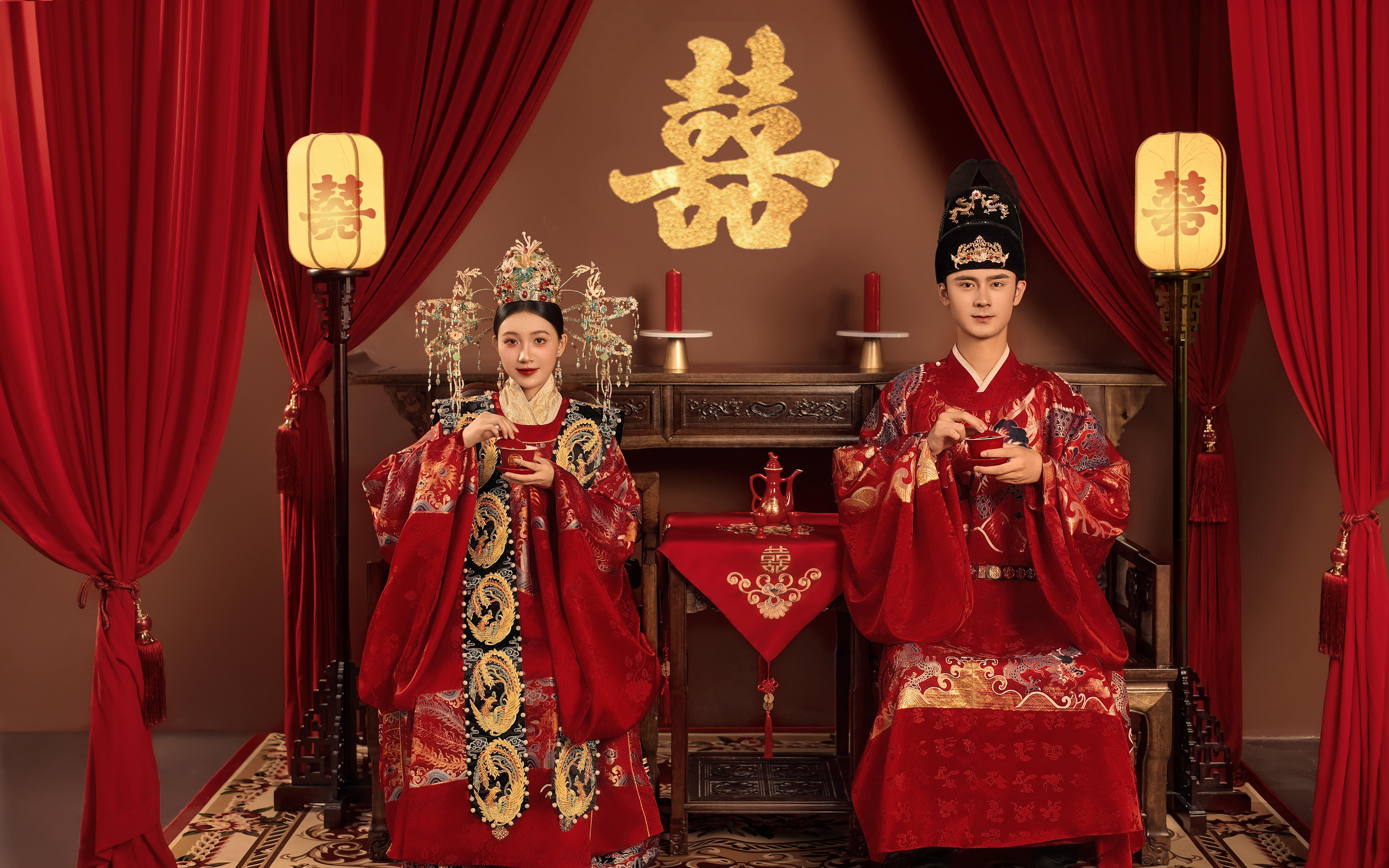 【國風婚紗照】繡紋流轉古韻，解鎖傳統(tǒng)婚照的雅致