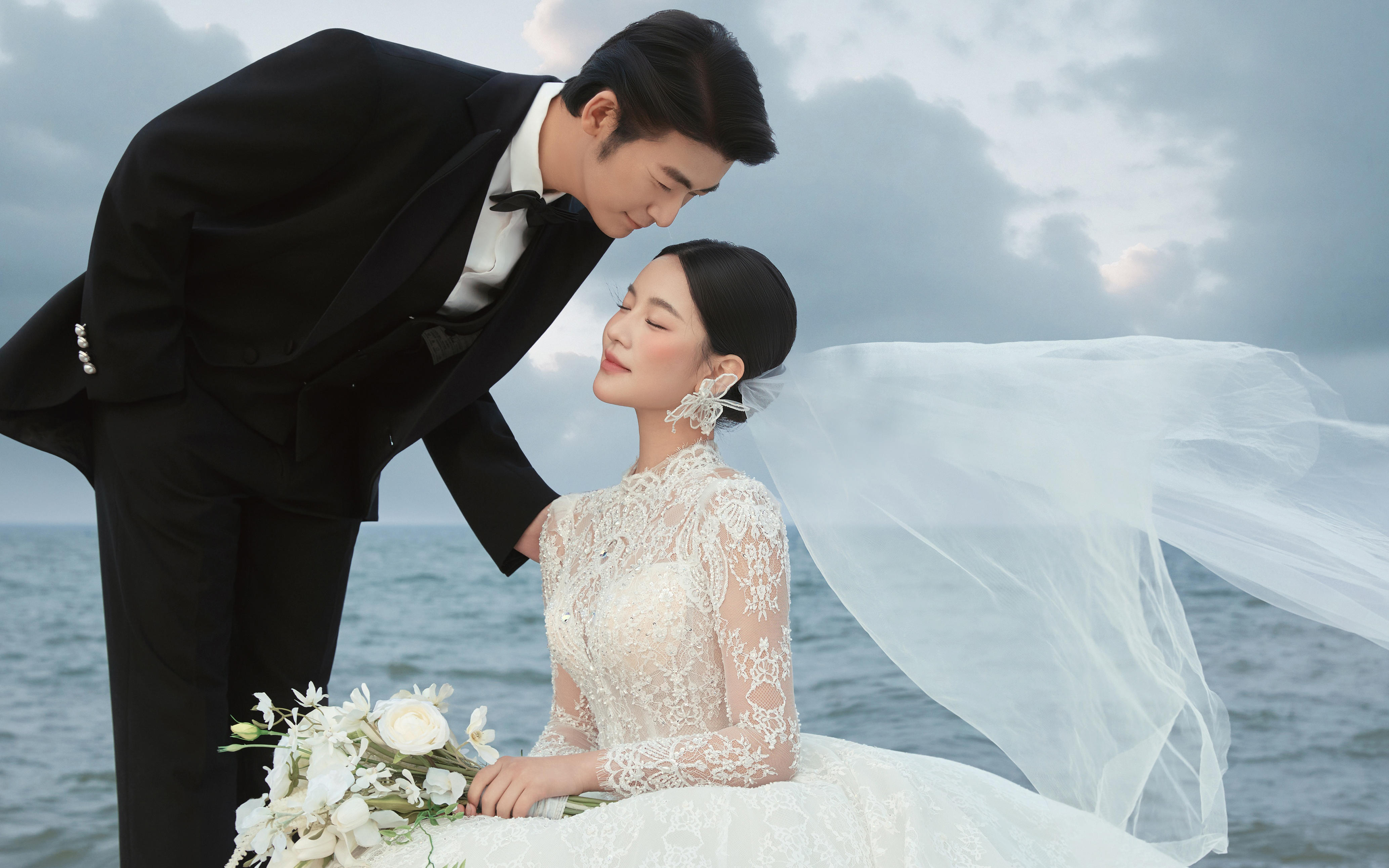 【顶流选择】礁石为证，海浪传情，留存专属爱情印记