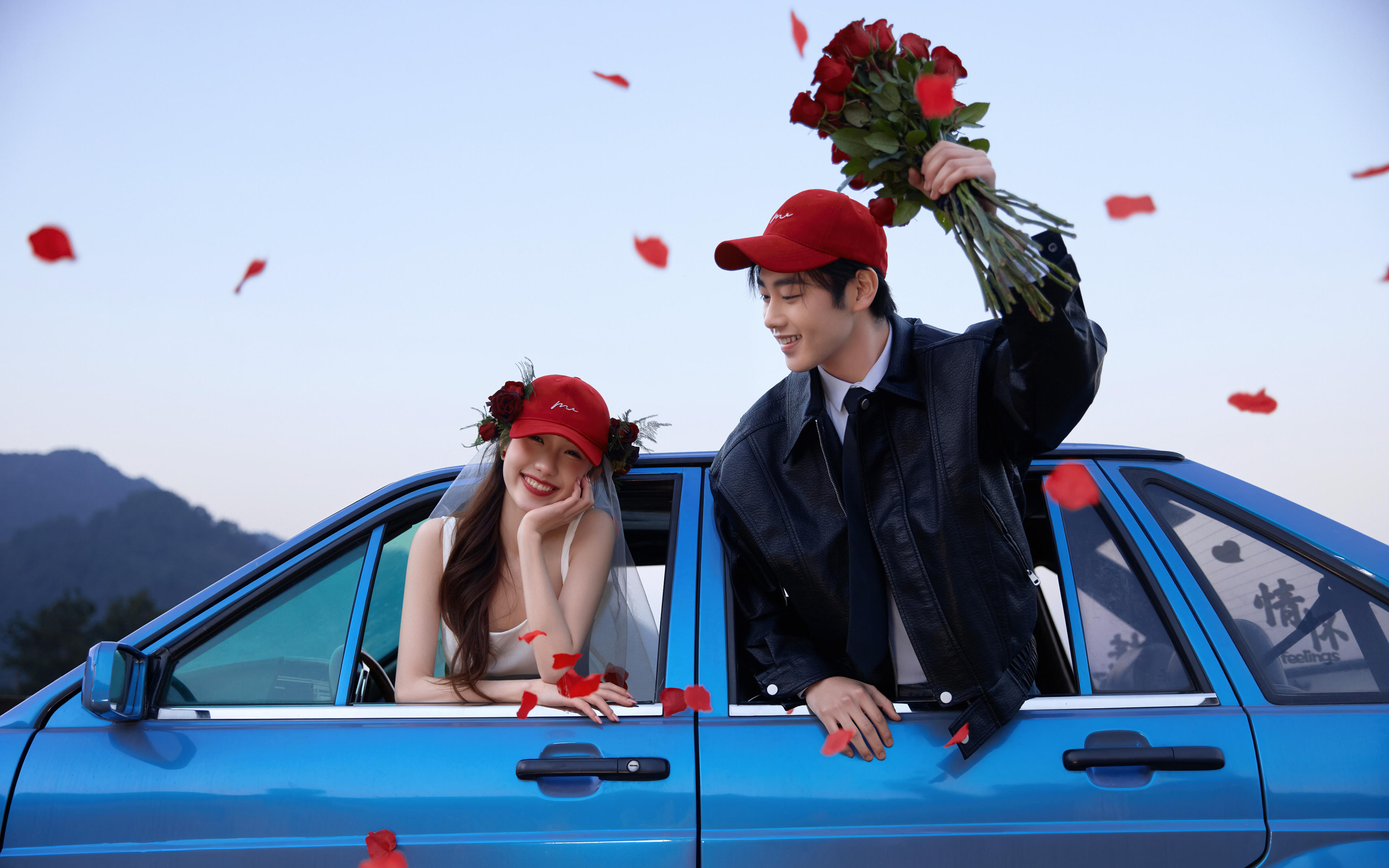 氛圍感夜景婚紗照