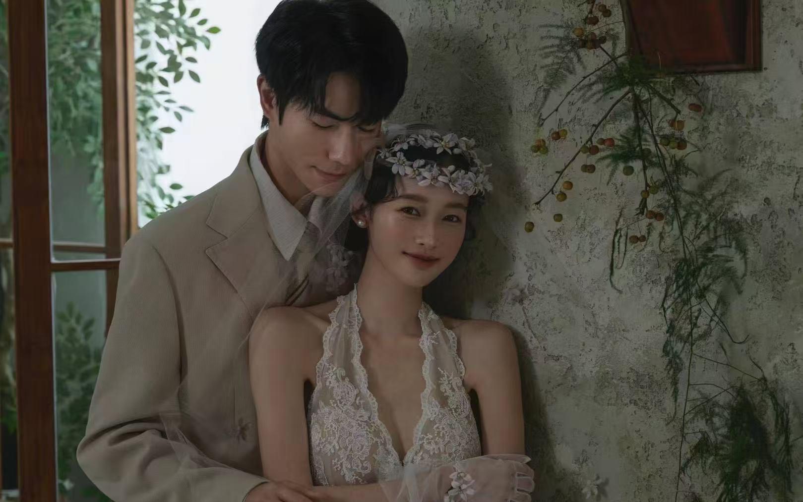 美到淪陷的復古風婚紗照
